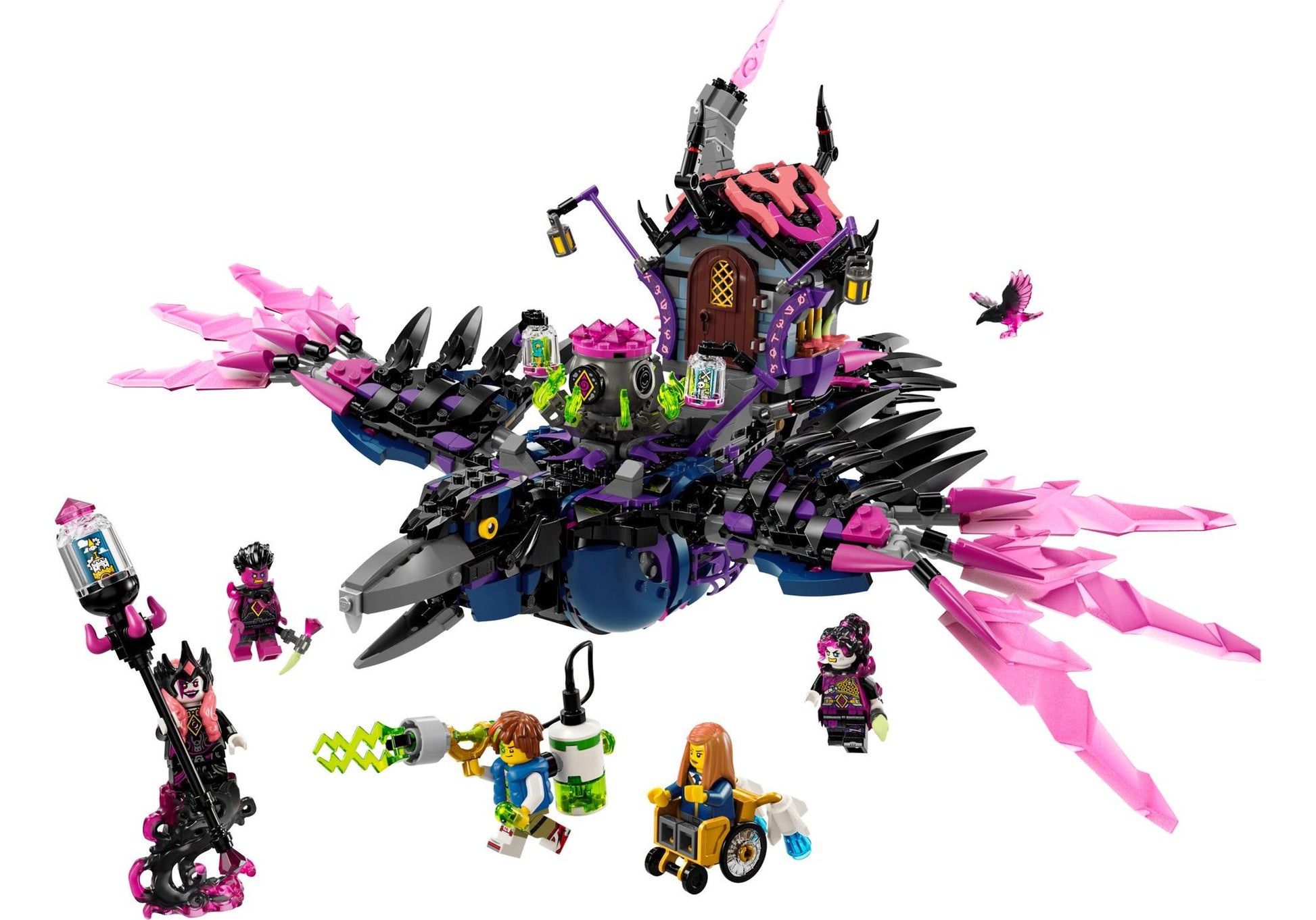 Lego 71478 DREAMZzz: Der Mitternachtsrabe der Nimmerhexe - plegobil