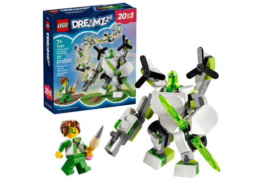 Lego 71487 DreamZzz: Z-Blobs Roboter- und Fahrzeugabenteuer