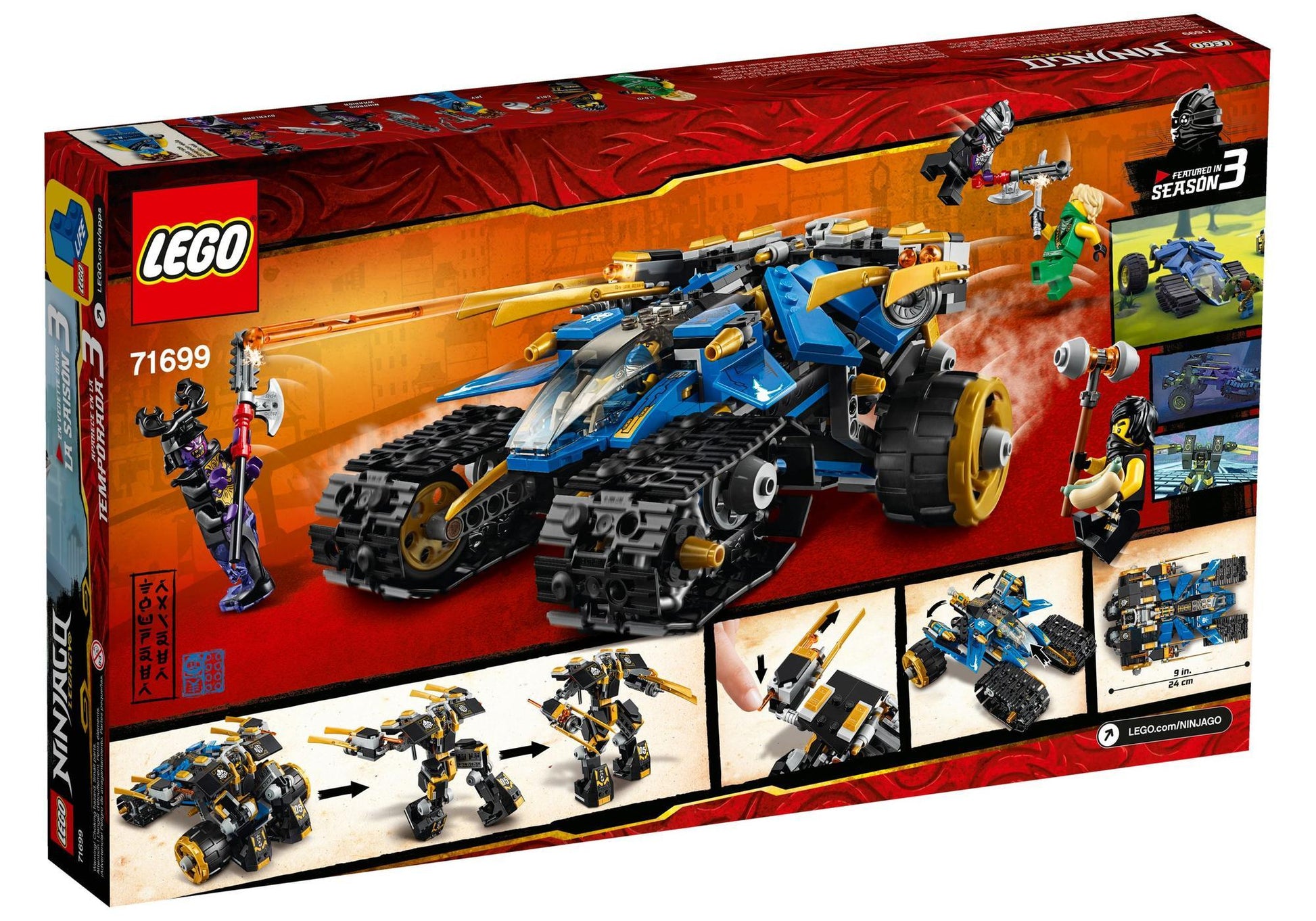 Lego 71699 Ninjago: Donner-Räuber - plegobil