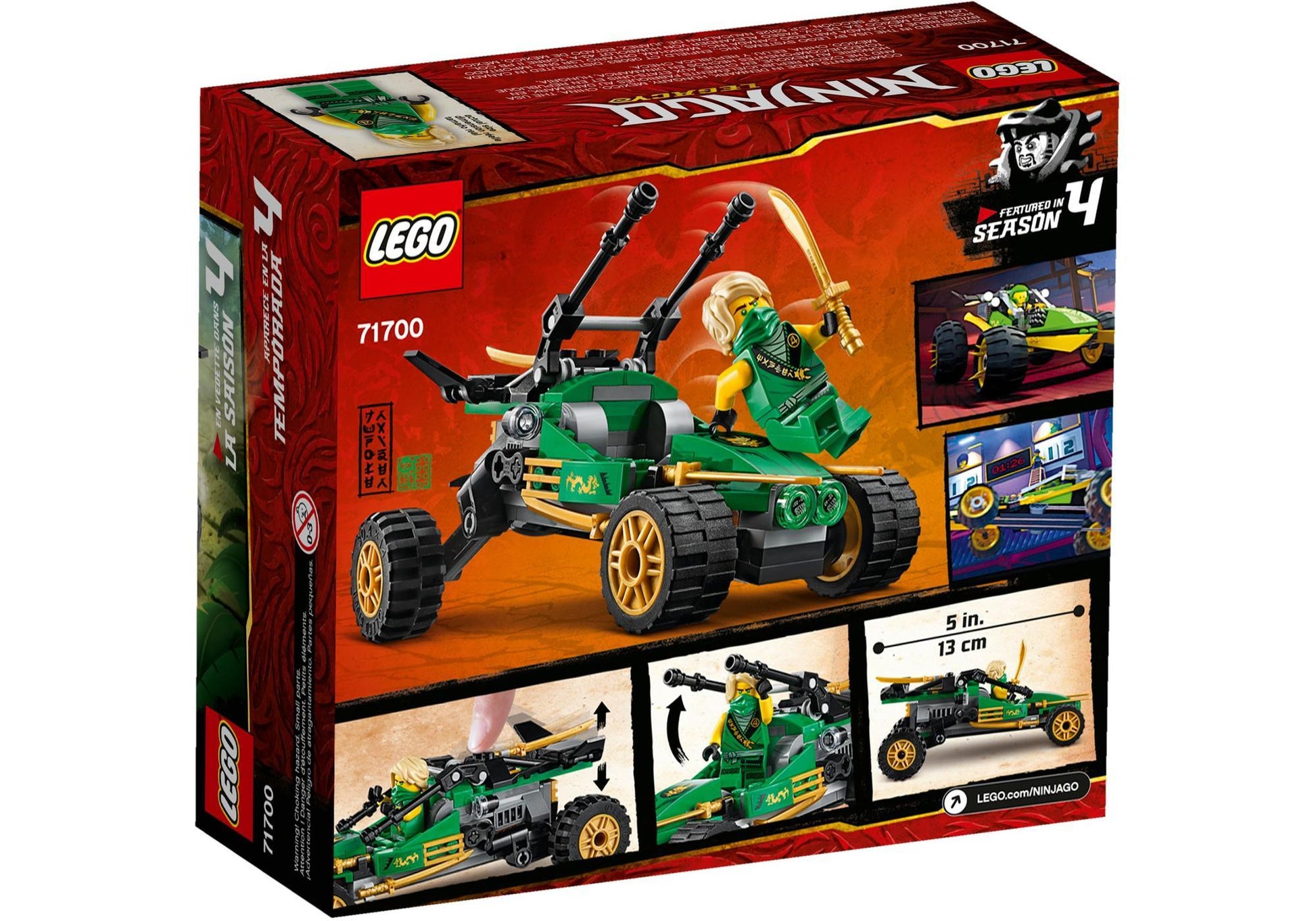 Lego 71700 Ninjago: Lloyds Dschungelräuber - plegobil