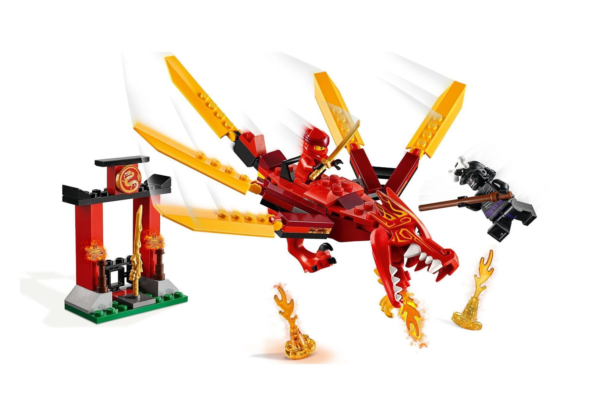Lego 71701 Ninjago: Kais Feuerdrache - plegobil