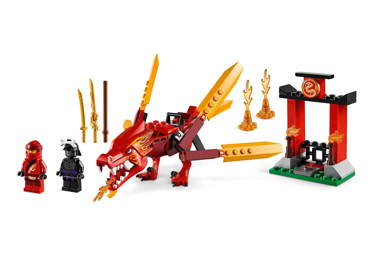 Lego 71701 Ninjago: Kais Feuerdrache - plegobil