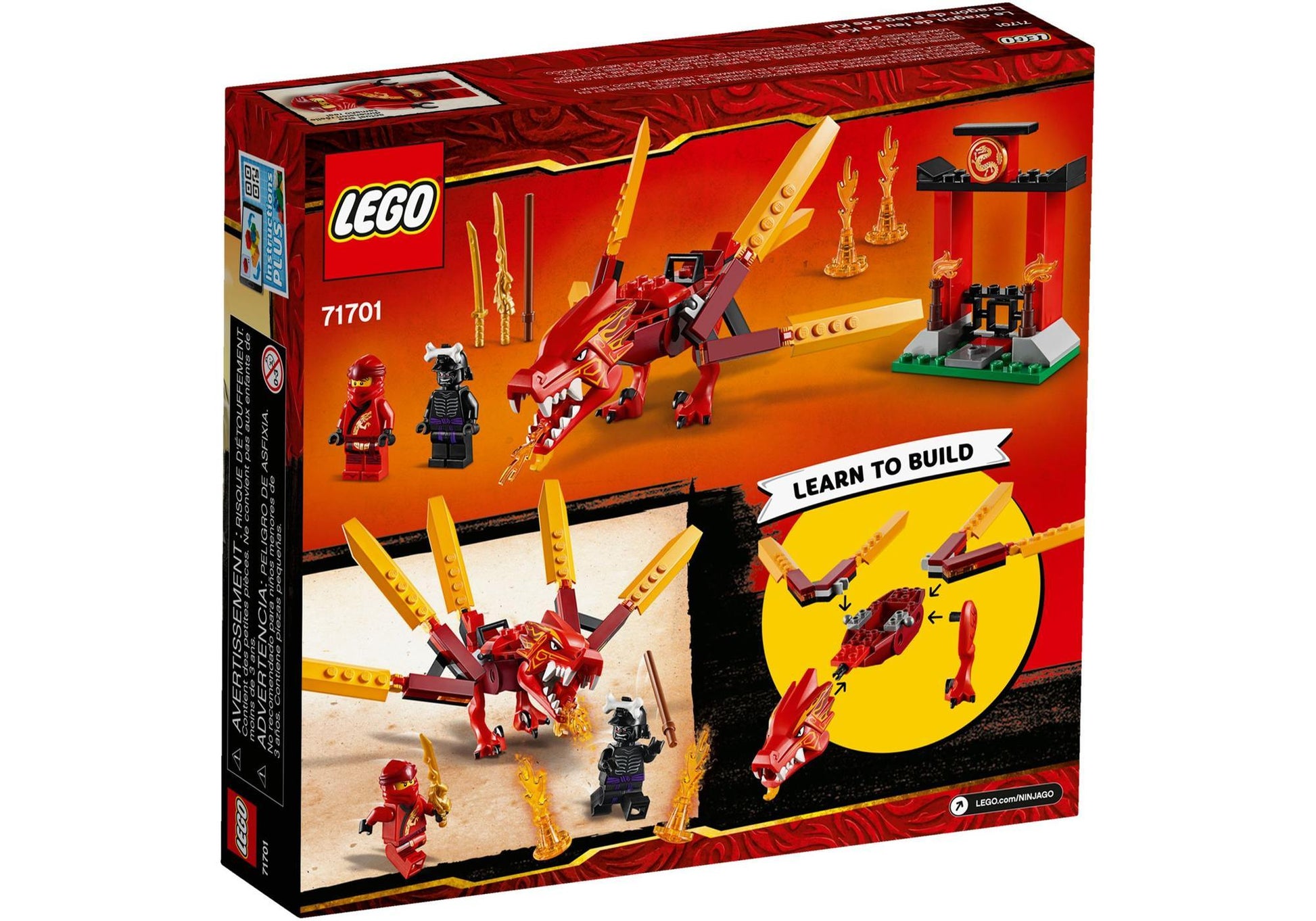 Lego 71701 Ninjago: Kais Feuerdrache - plegobil