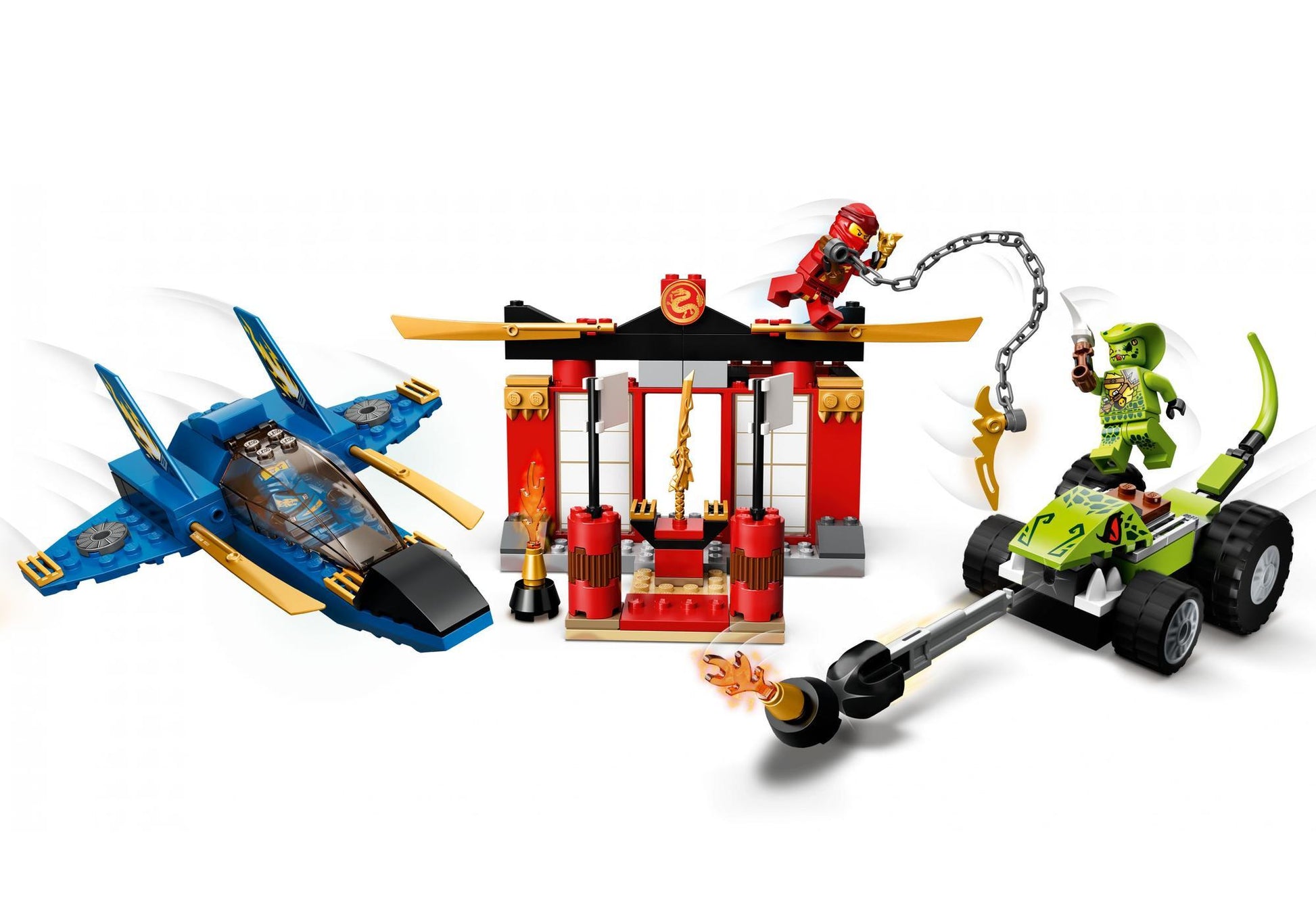 Lego 71703 Ninjago: Kräftemessen mit dem Donner-Jet - plegobil
