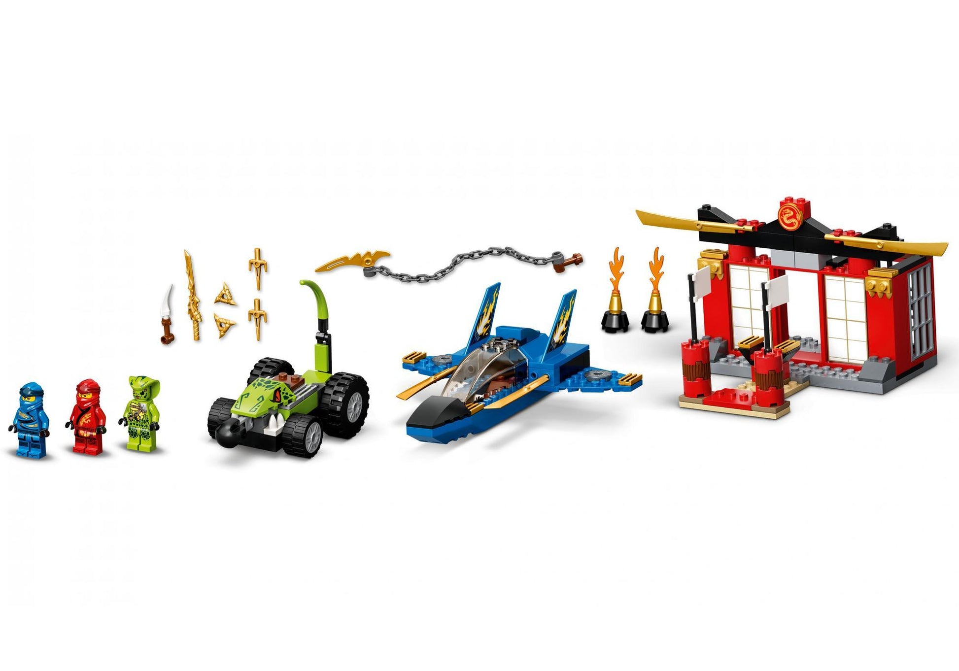 Lego 71703 Ninjago: Kräftemessen mit dem Donner-Jet - plegobil