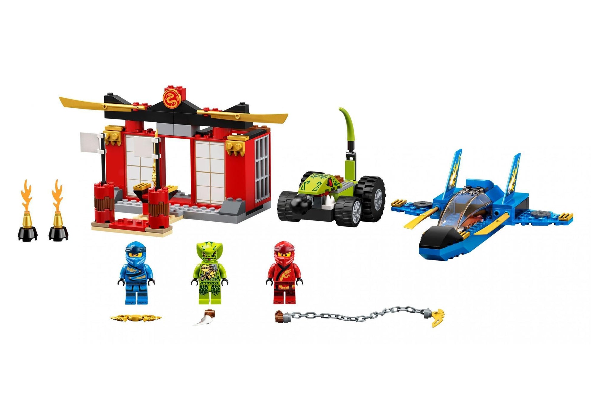 Lego 71703 Ninjago: Kräftemessen mit dem Donner-Jet - plegobil