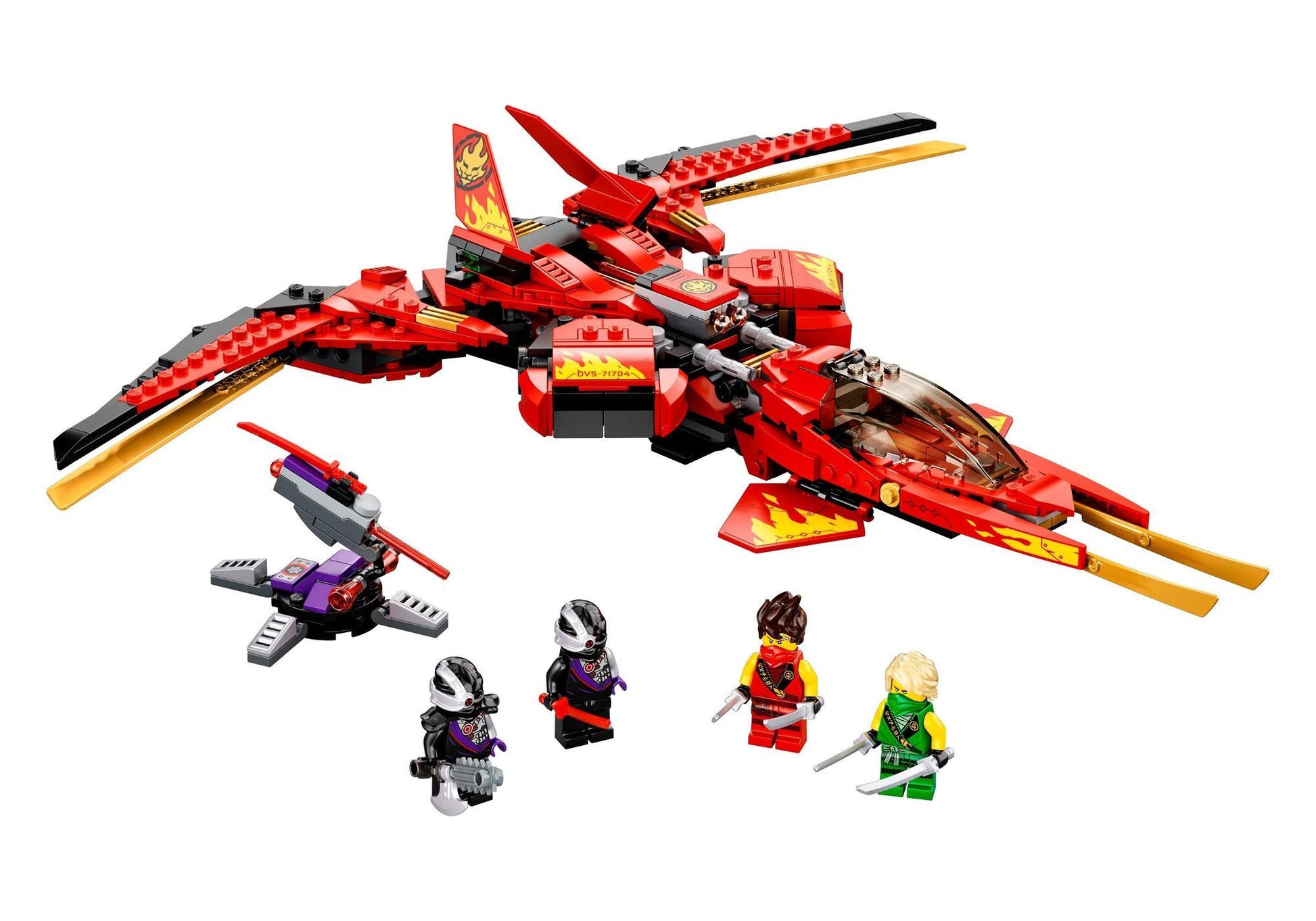 Lego 71704 Ninjago: Kais Super-Jet - plegobil