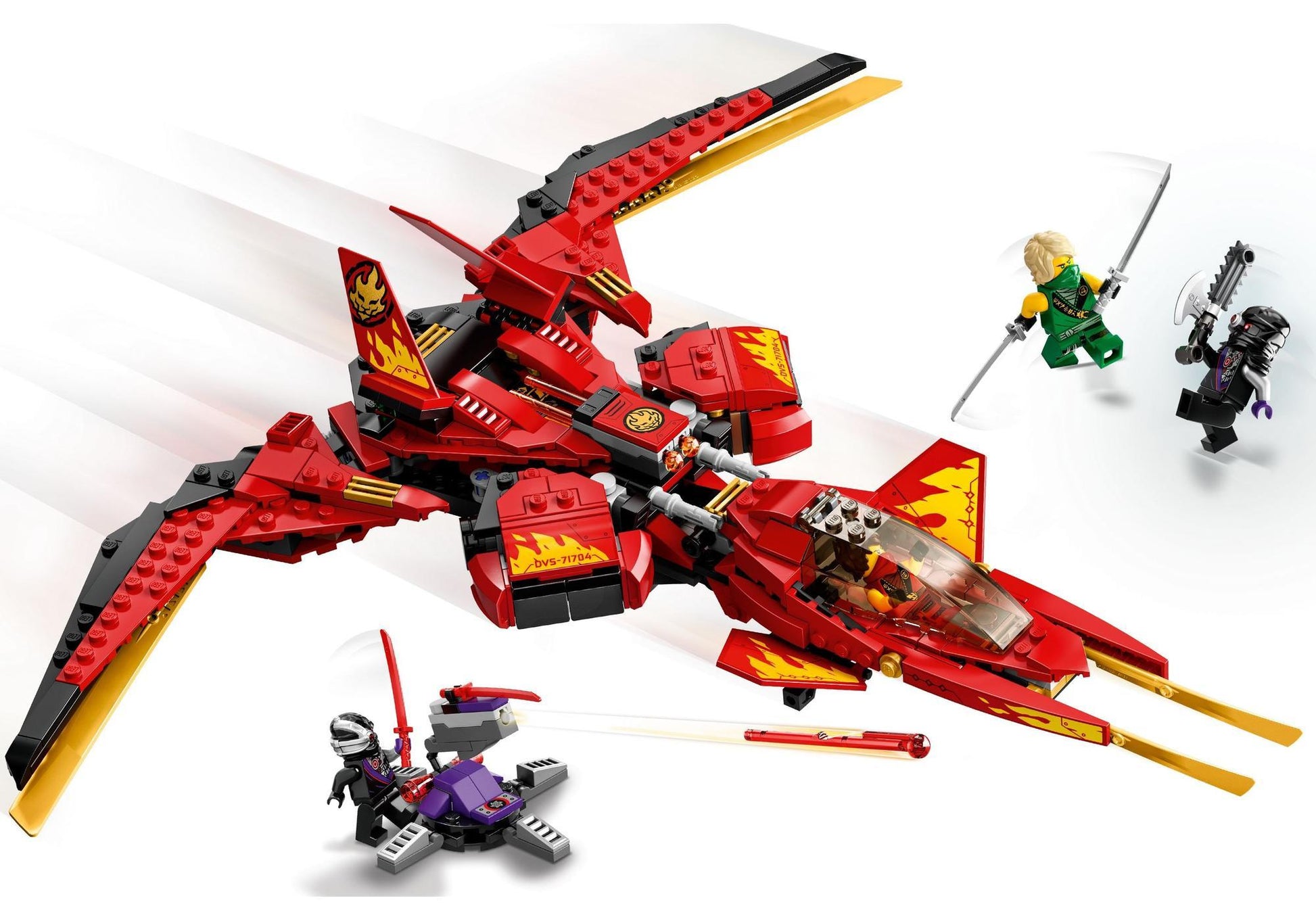 Lego 71704 Ninjago: Kais Super-Jet - plegobil
