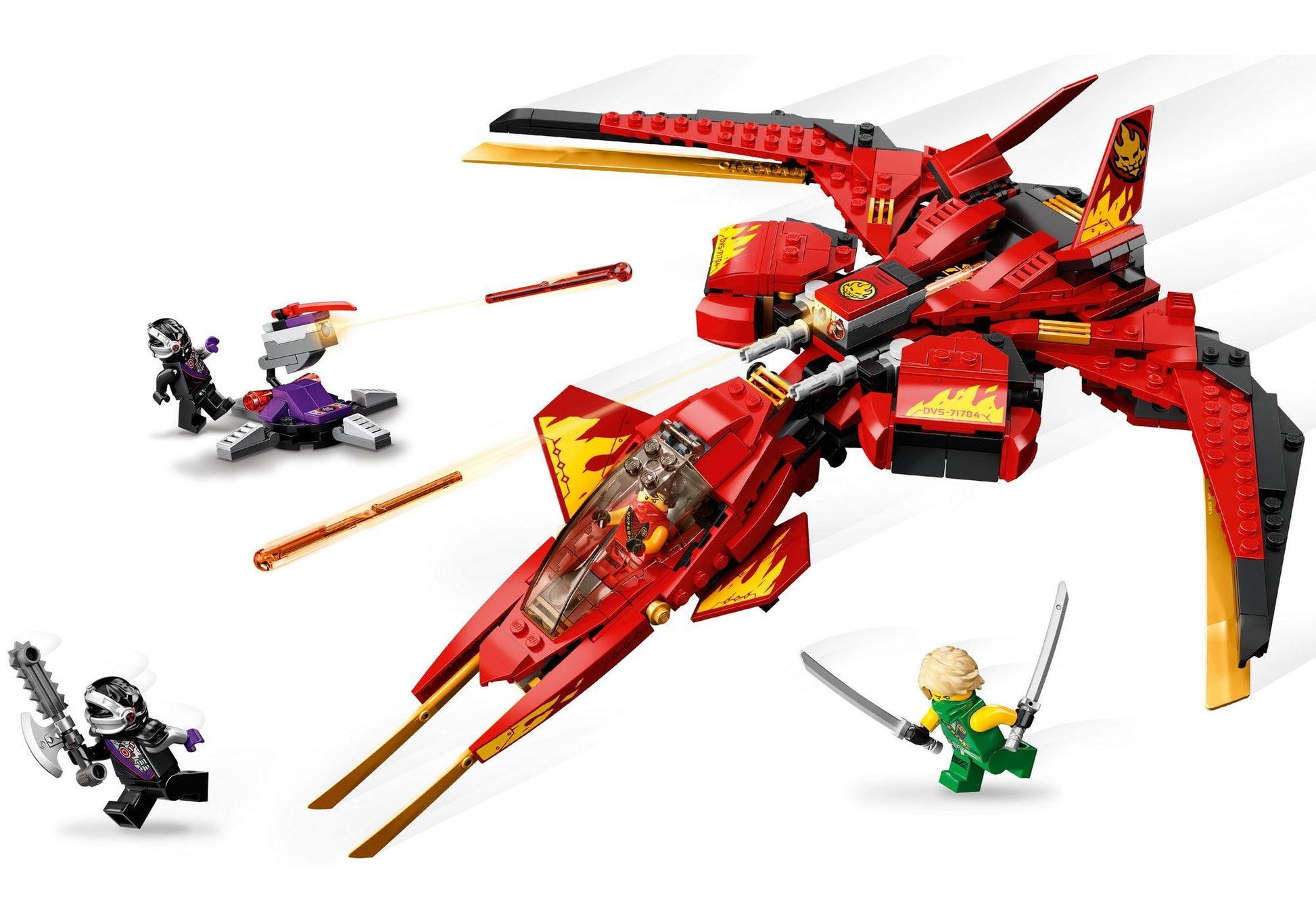 Lego 71704 Ninjago: Kais Super-Jet - plegobil