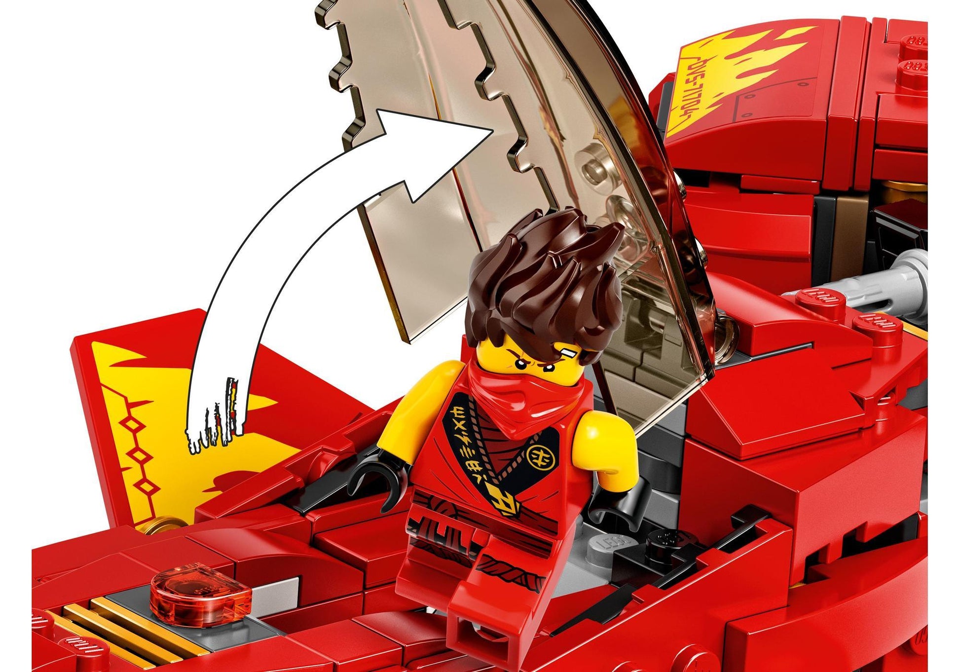 Lego 71704 Ninjago: Kais Super-Jet - plegobil