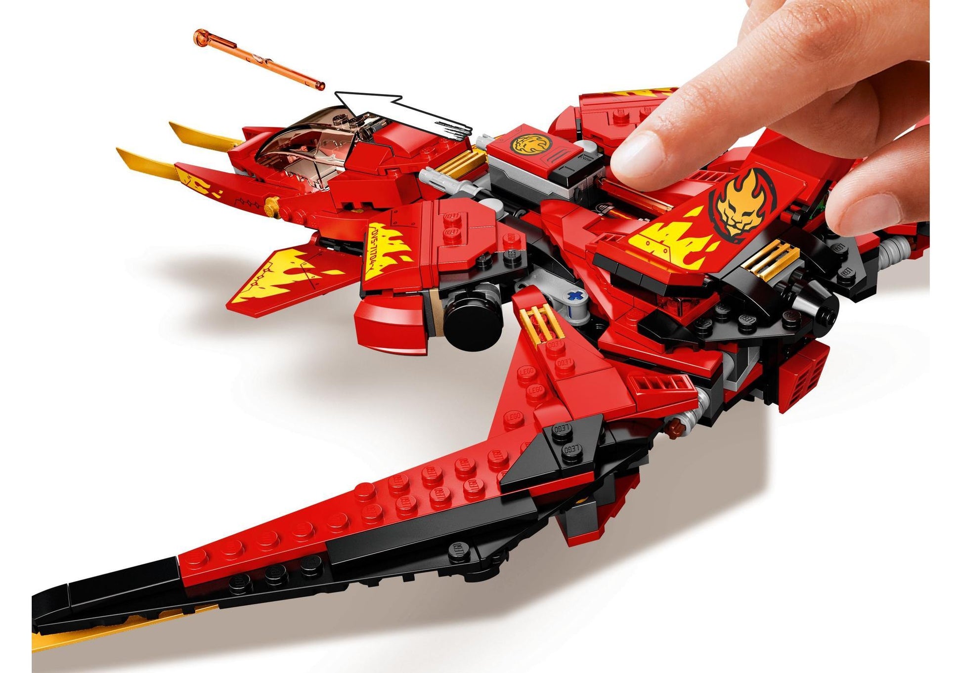 Lego 71704 Ninjago: Kais Super-Jet - plegobil