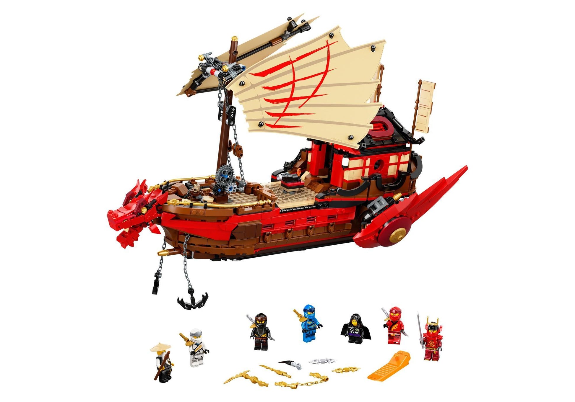 Lego 71705 Ninjago: Ninja-Flugsegler - plegobil
