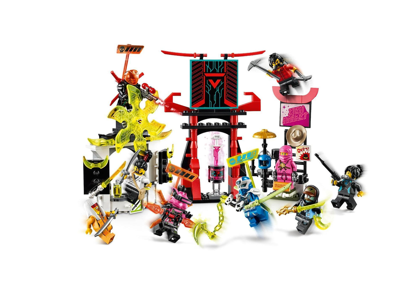 Lego 71708 Ninjago: Marktplatz - plegobil