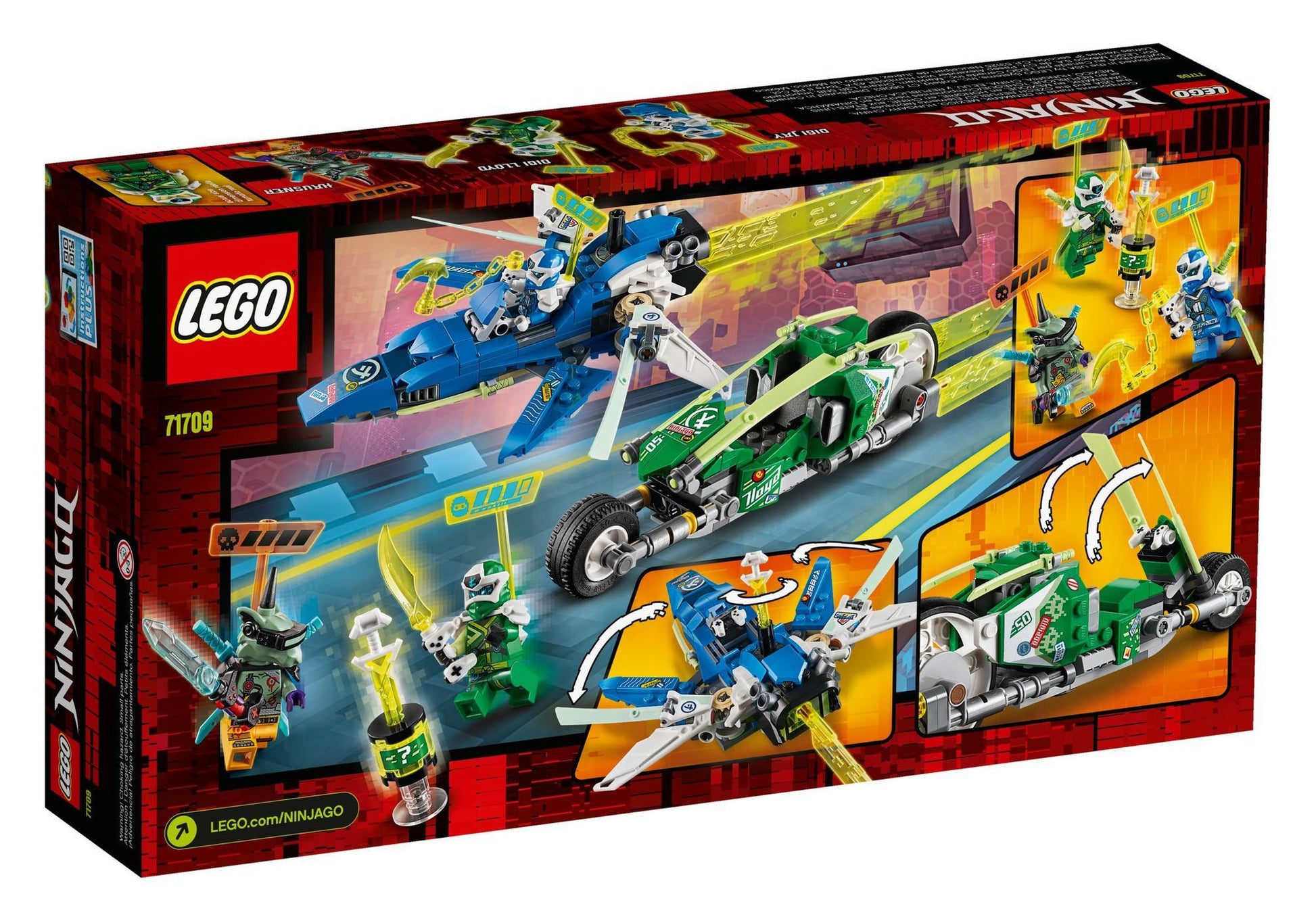 Lego 71709 Ninjago: Jay und Lloyds Power-Flitzer - plegobil