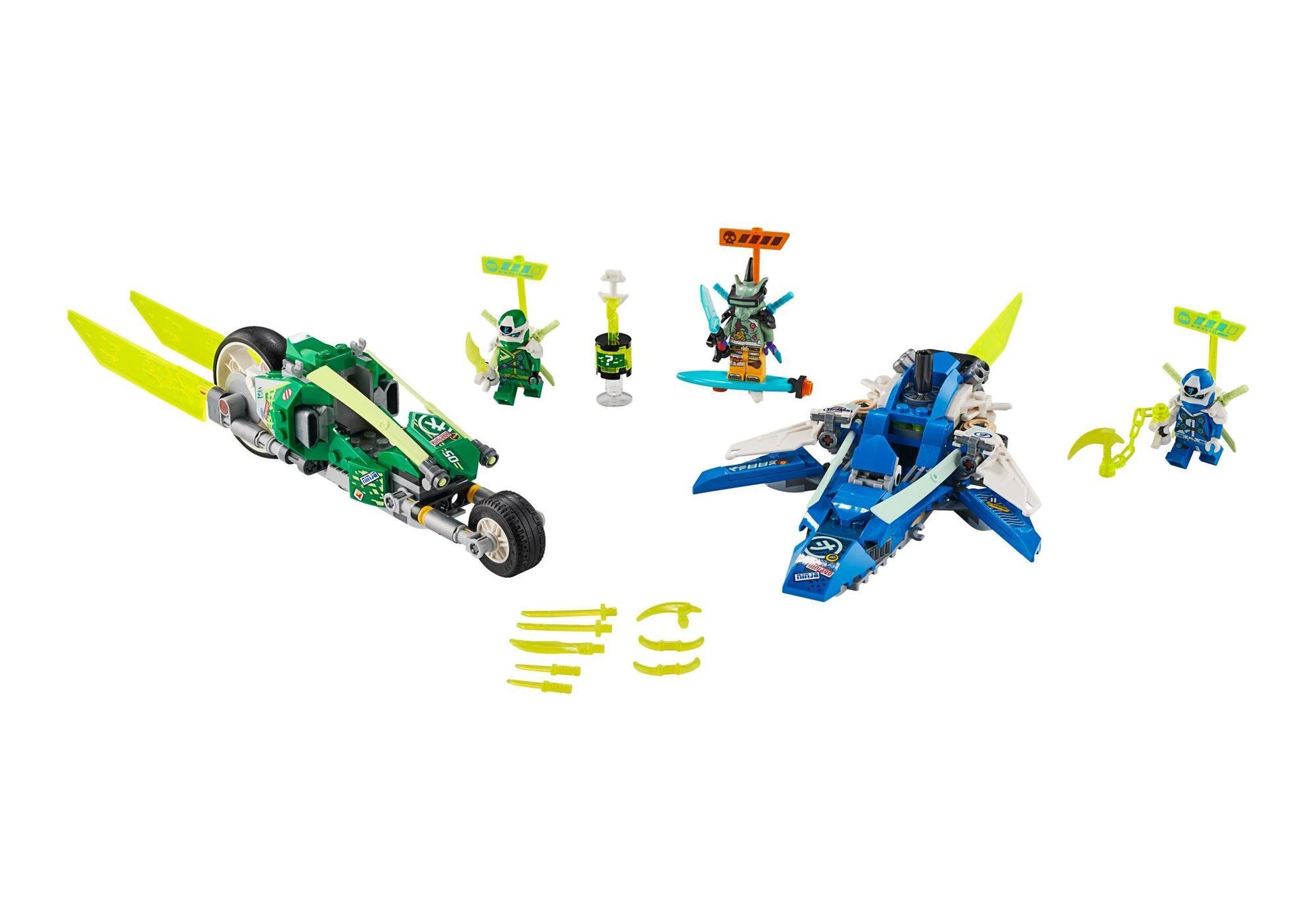 Lego 71709 Ninjago: Jay und Lloyds Power-Flitzer - plegobil