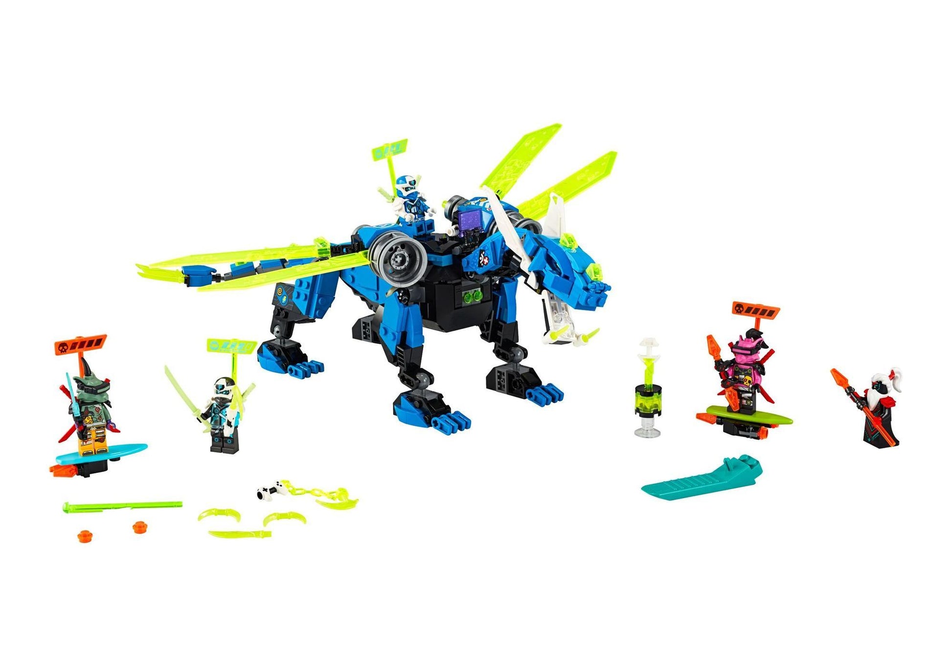 Lego 71711 Ninjago: Jays Cyber-Drache - plegobil