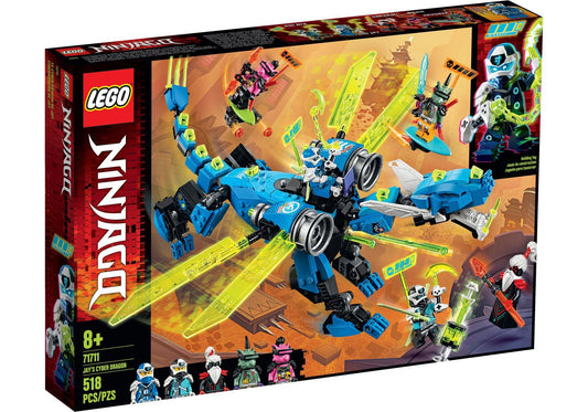 Lego 71711 Ninjago: Jays Cyber-Drache - plegobil