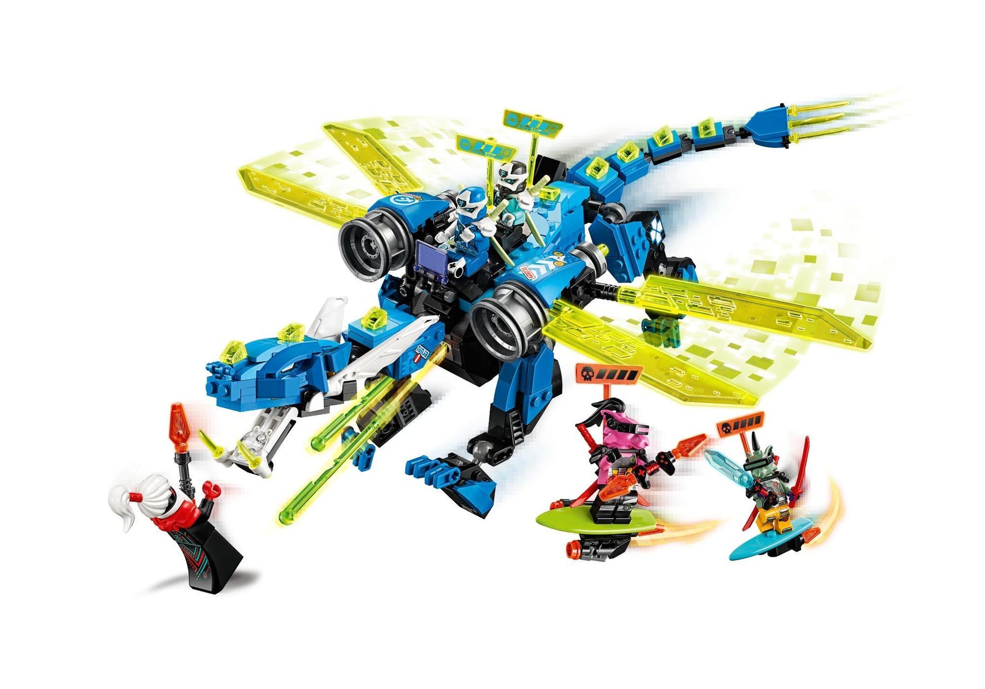 Lego 71711 Ninjago: Jays Cyber-Drache - plegobil