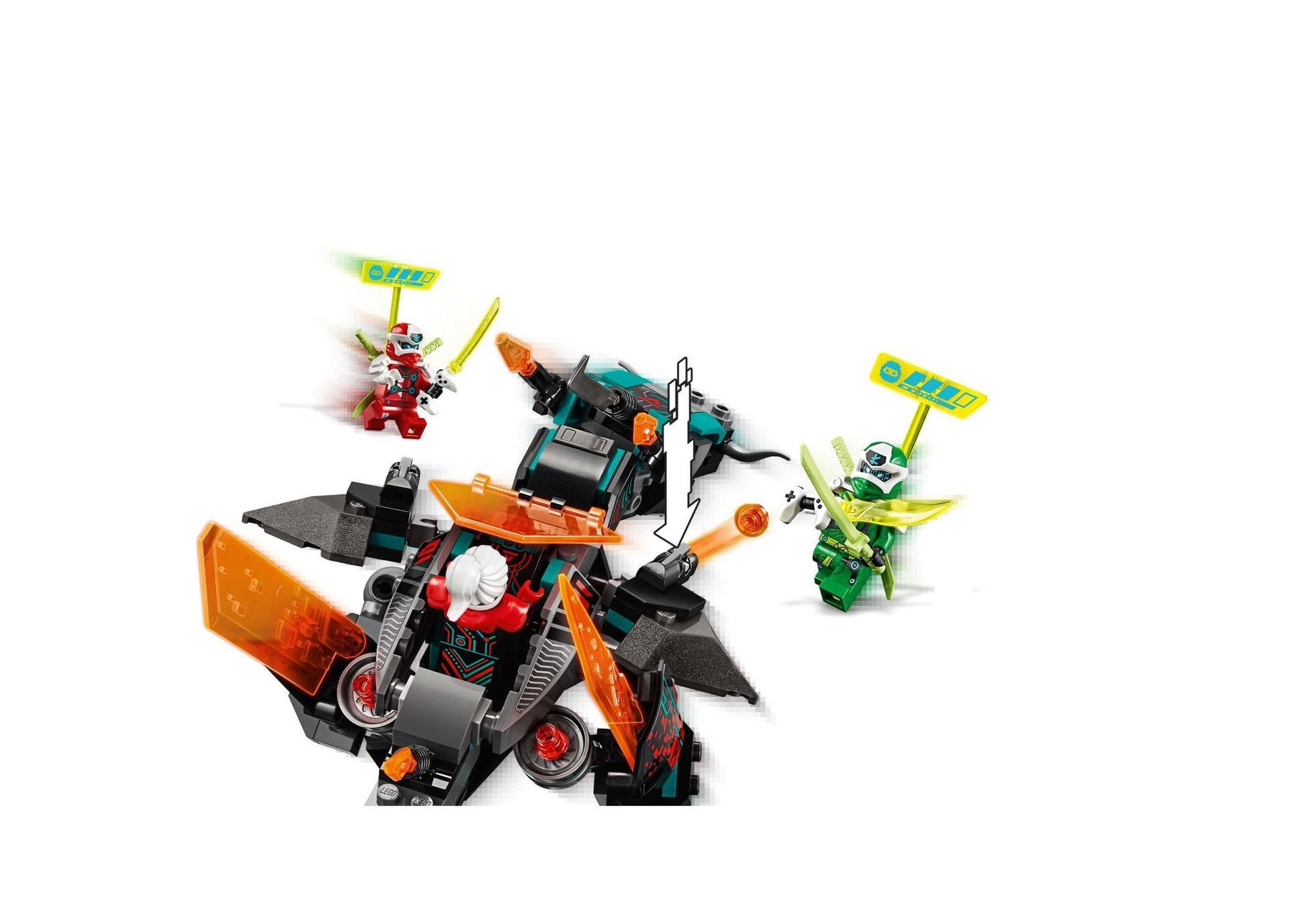 Lego 71713 Ninjago: Schwarzer Tempeldrache - plegobil