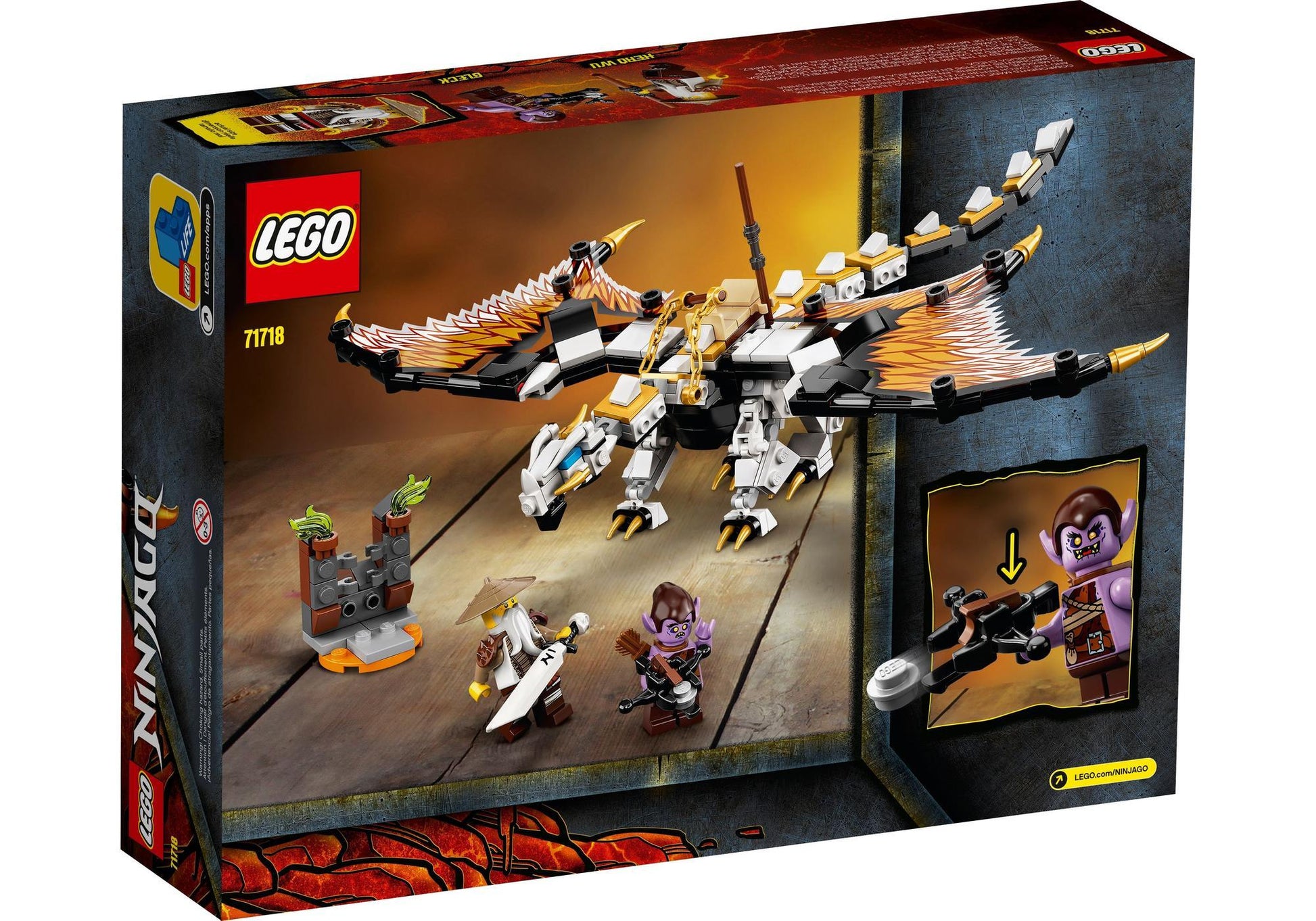 Lego 71718 Ninjago: Wus gefährlicher Drache - plegobil