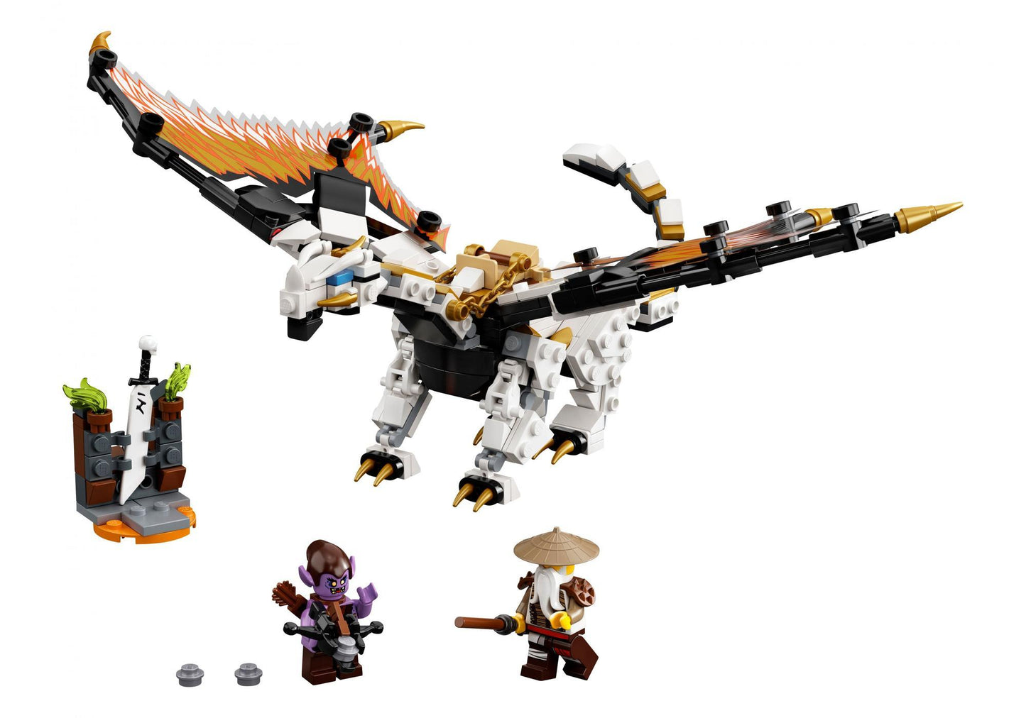 Lego 71718 Ninjago: Wus gefährlicher Drache - plegobil
