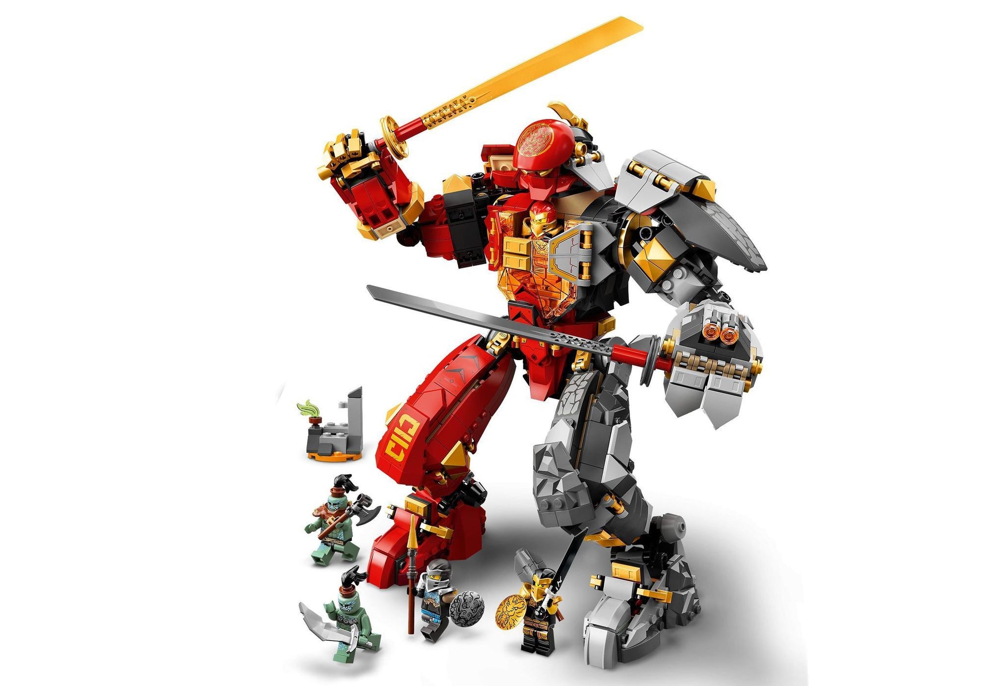 Lego 71720 Ninjago: Feuer-Stein-Mech - plegobil