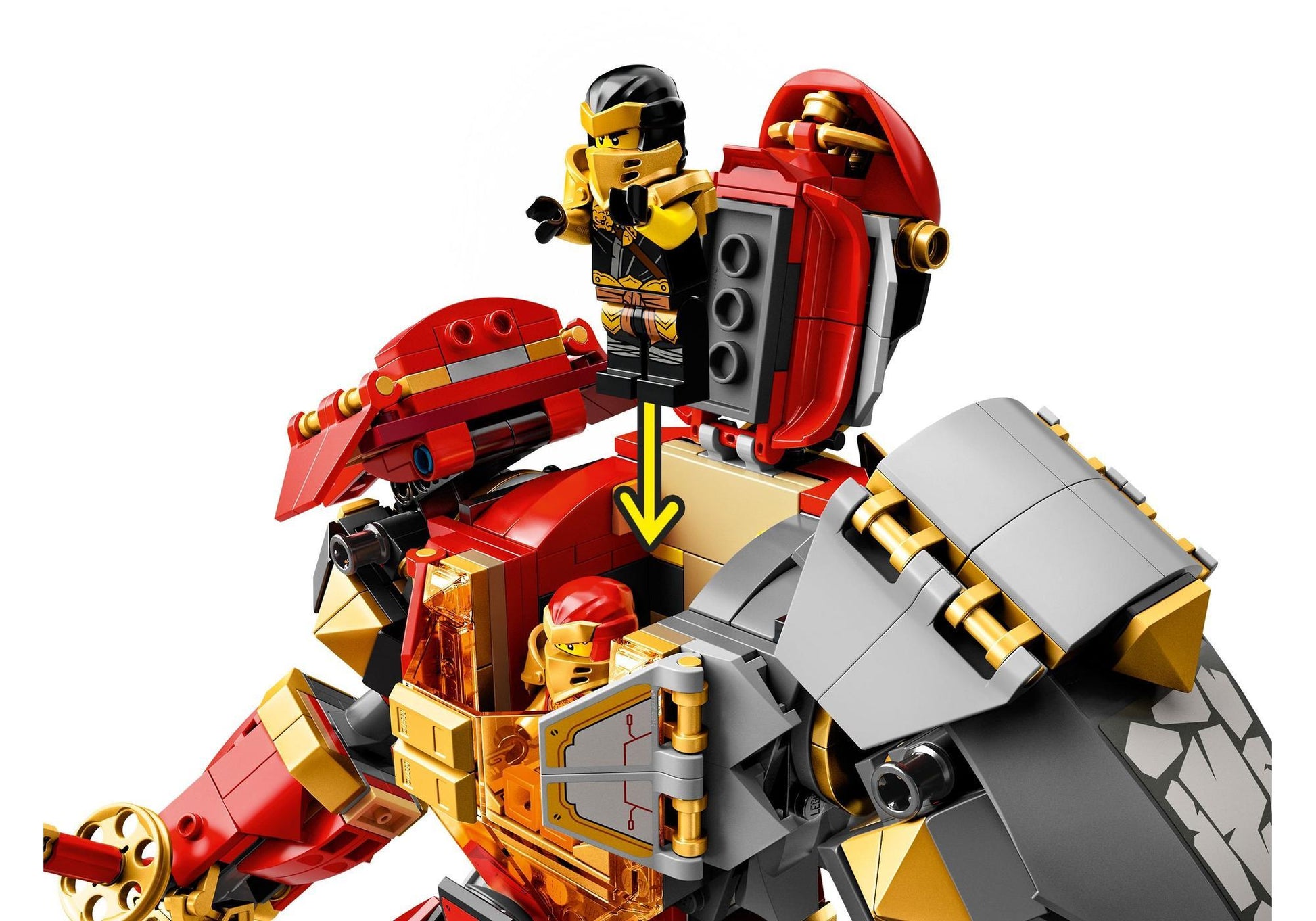 Lego 71720 Ninjago: Feuer-Stein-Mech - plegobil