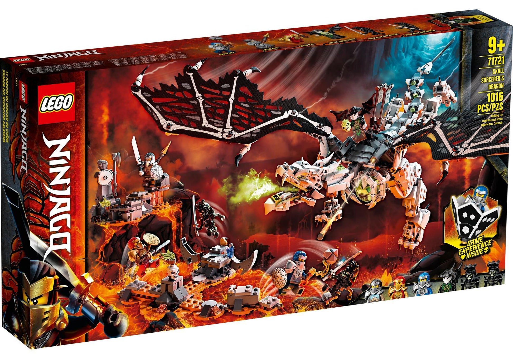 Lego 71721 Ninjago: Drache des Totenkopfmagiers - plegobil