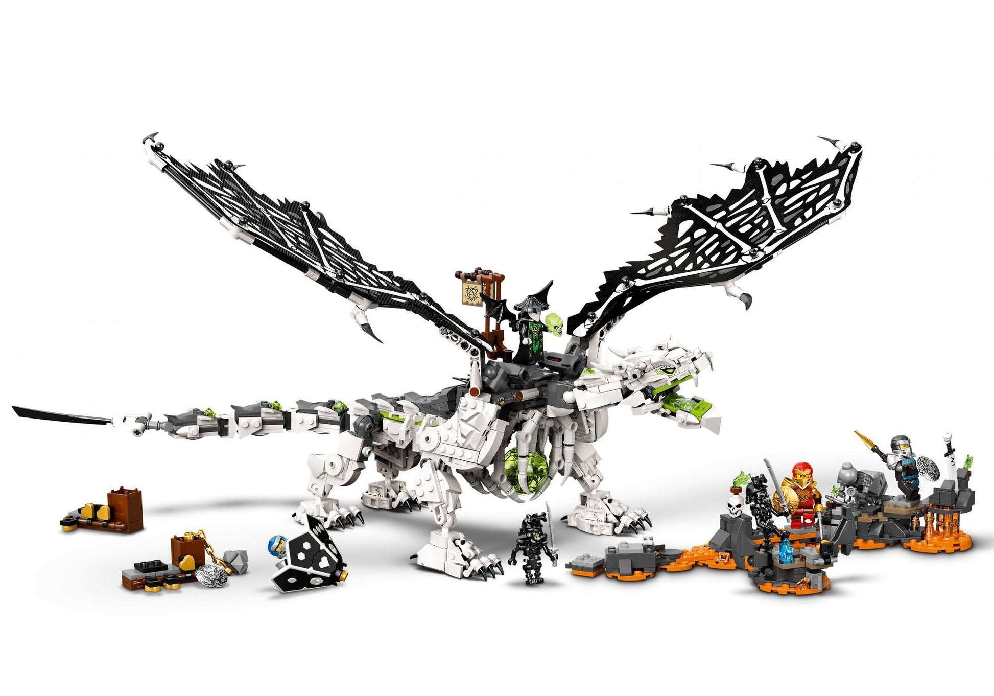 Lego 71721 Ninjago: Drache des Totenkopfmagiers - plegobil