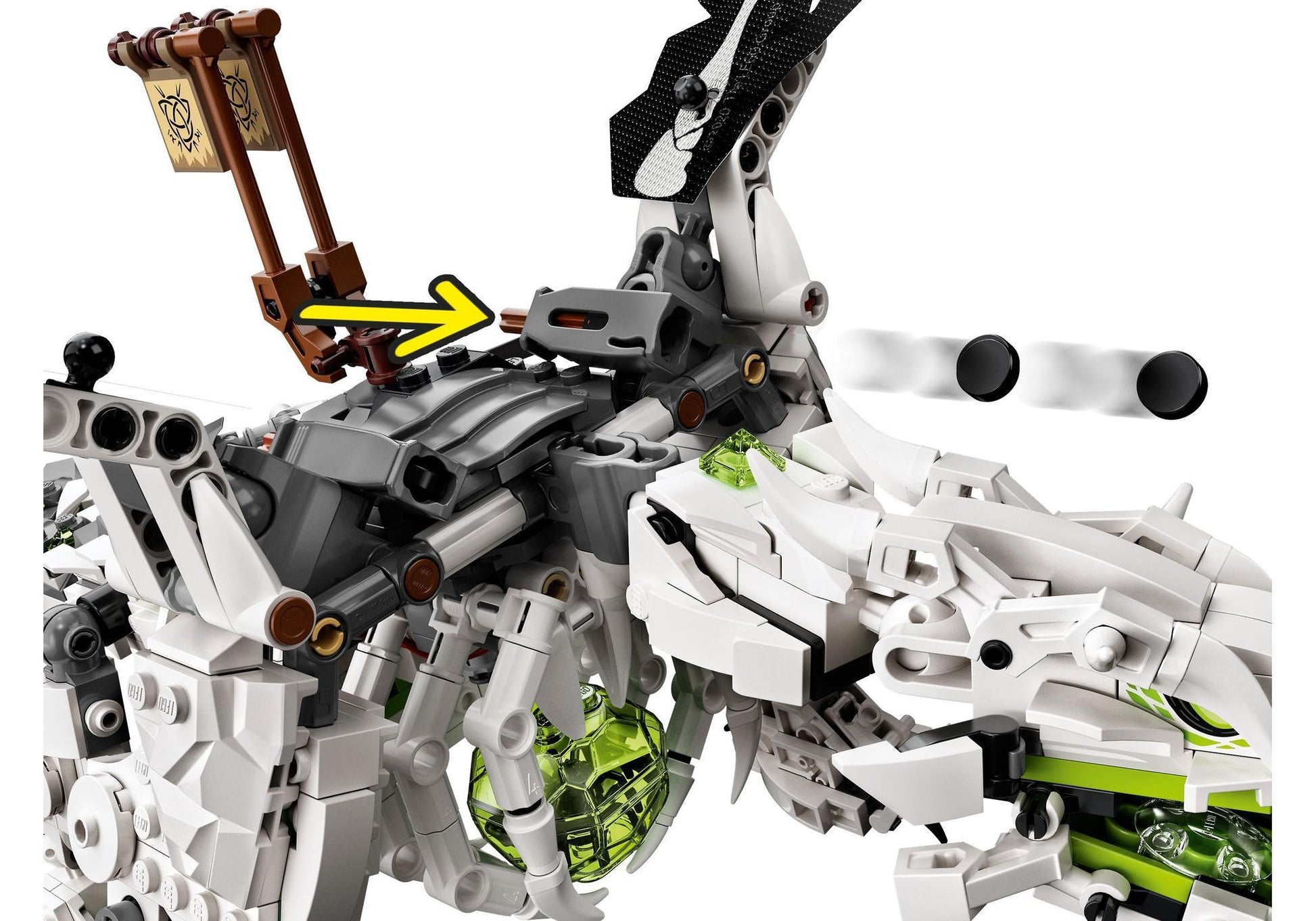 Lego 71721 Ninjago: Drache des Totenkopfmagiers - plegobil