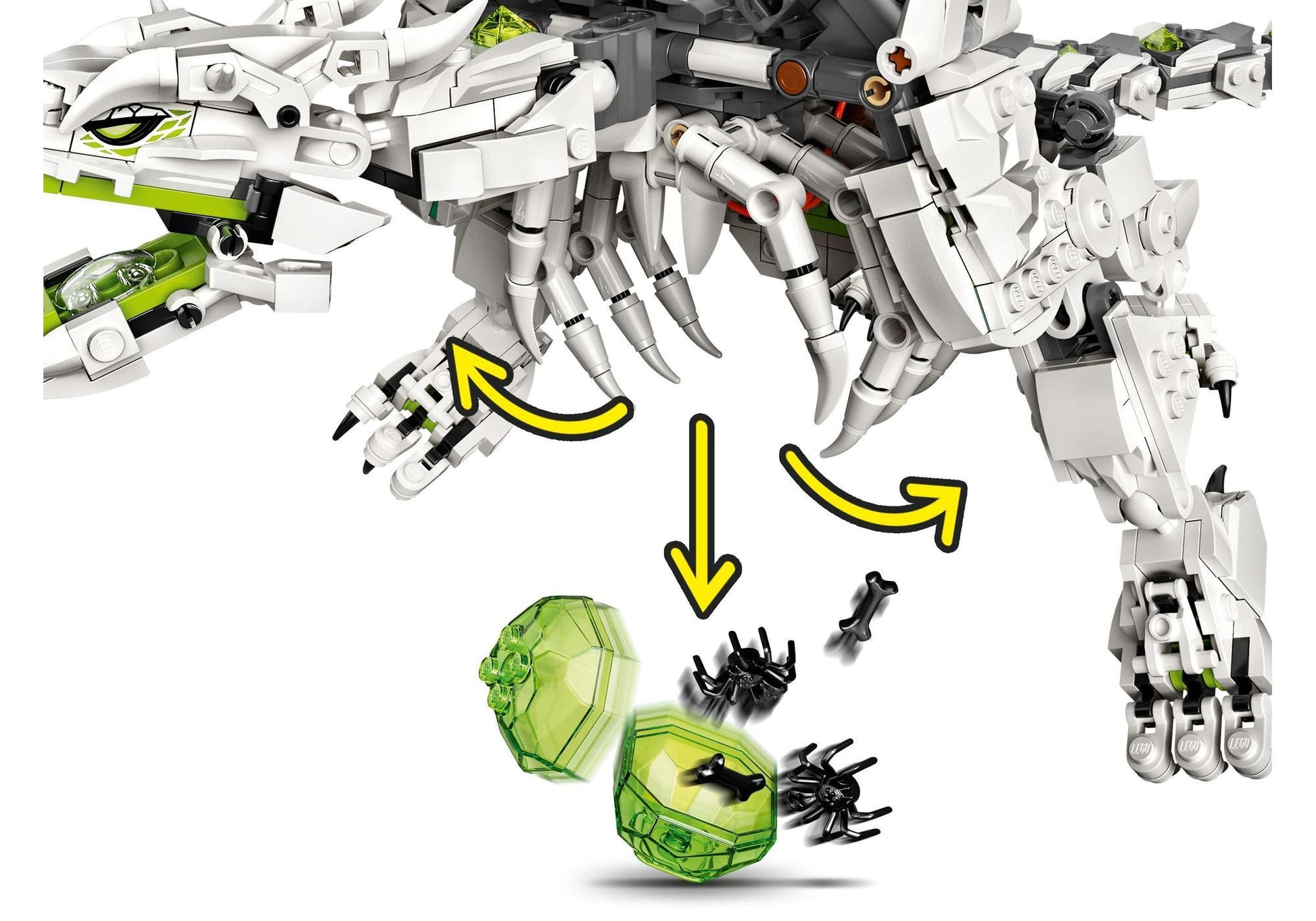 Lego 71721 Ninjago: Drache des Totenkopfmagiers - plegobil