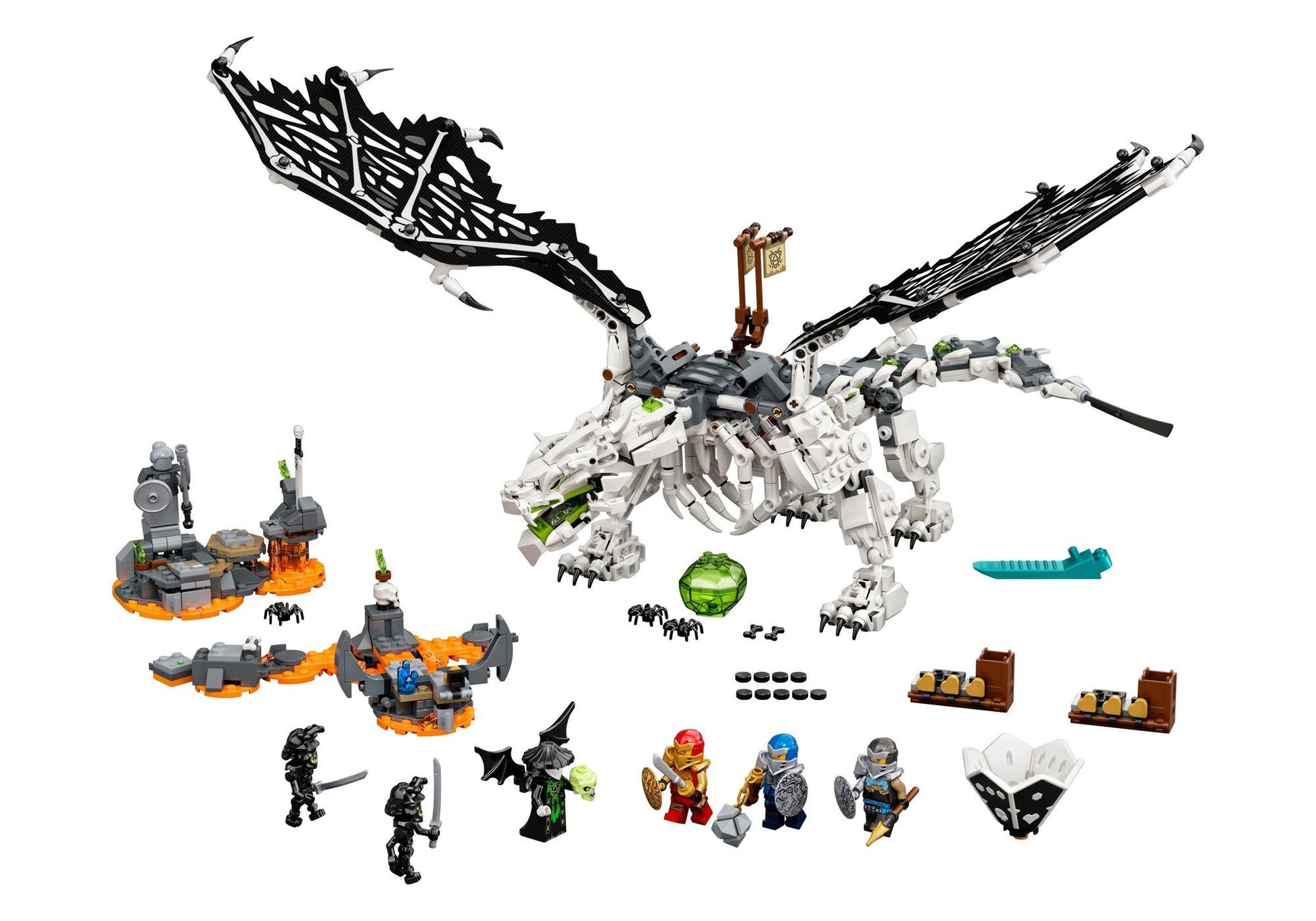 Lego 71721 Ninjago: Drache des Totenkopfmagiers - plegobil
