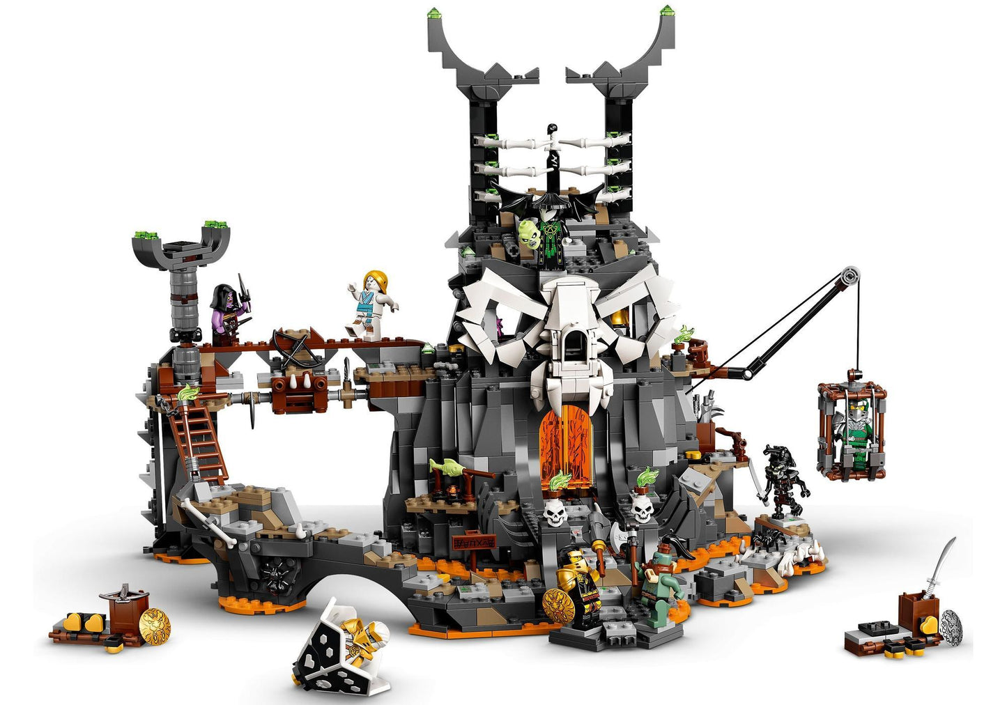 Lego 71722 Ninjago: Verlies des Totenkopfmagiers - plegobil