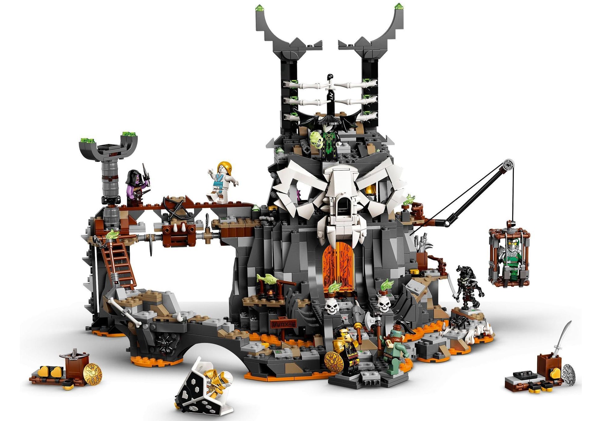 Lego 71722 Ninjago: Verlies des Totenkopfmagiers - plegobil