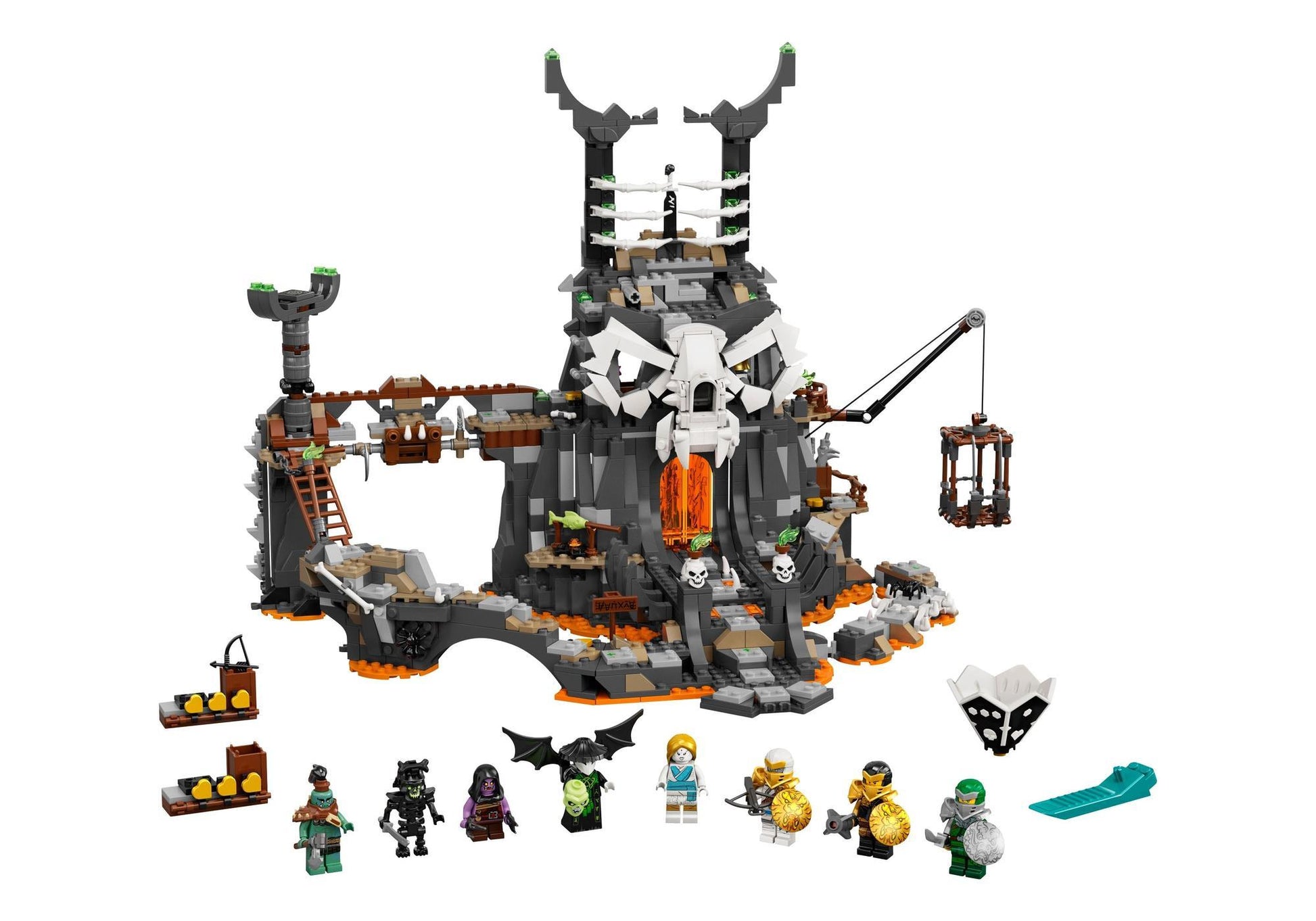 Lego 71722 Ninjago: Verlies des Totenkopfmagiers - plegobil