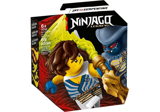 Lego 71732 Ninjago: Battle Set: Jay vs. Serpentine - plegobil