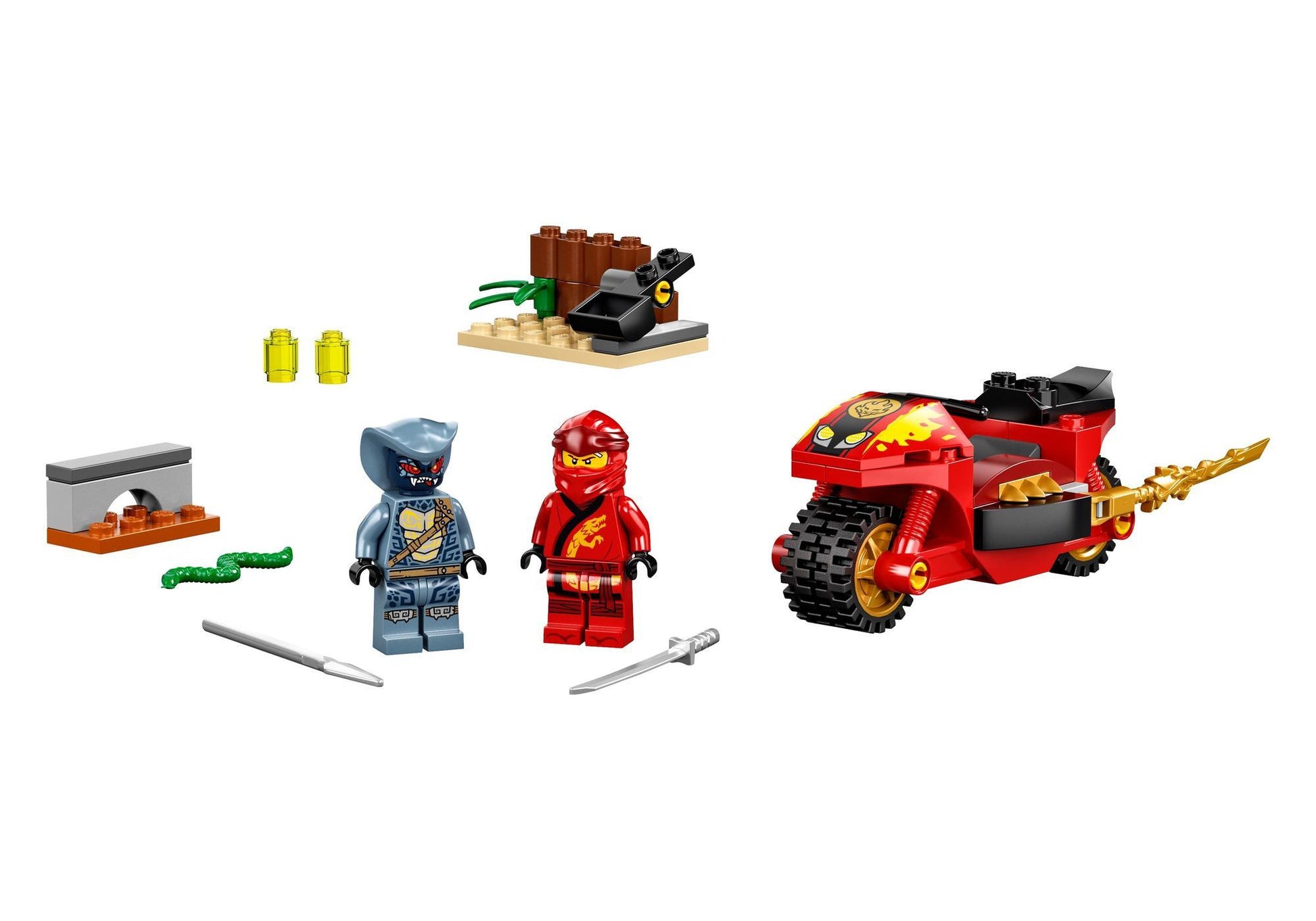 Lego 71734 Ninjago: Kais Feuer-Bike - plegobil