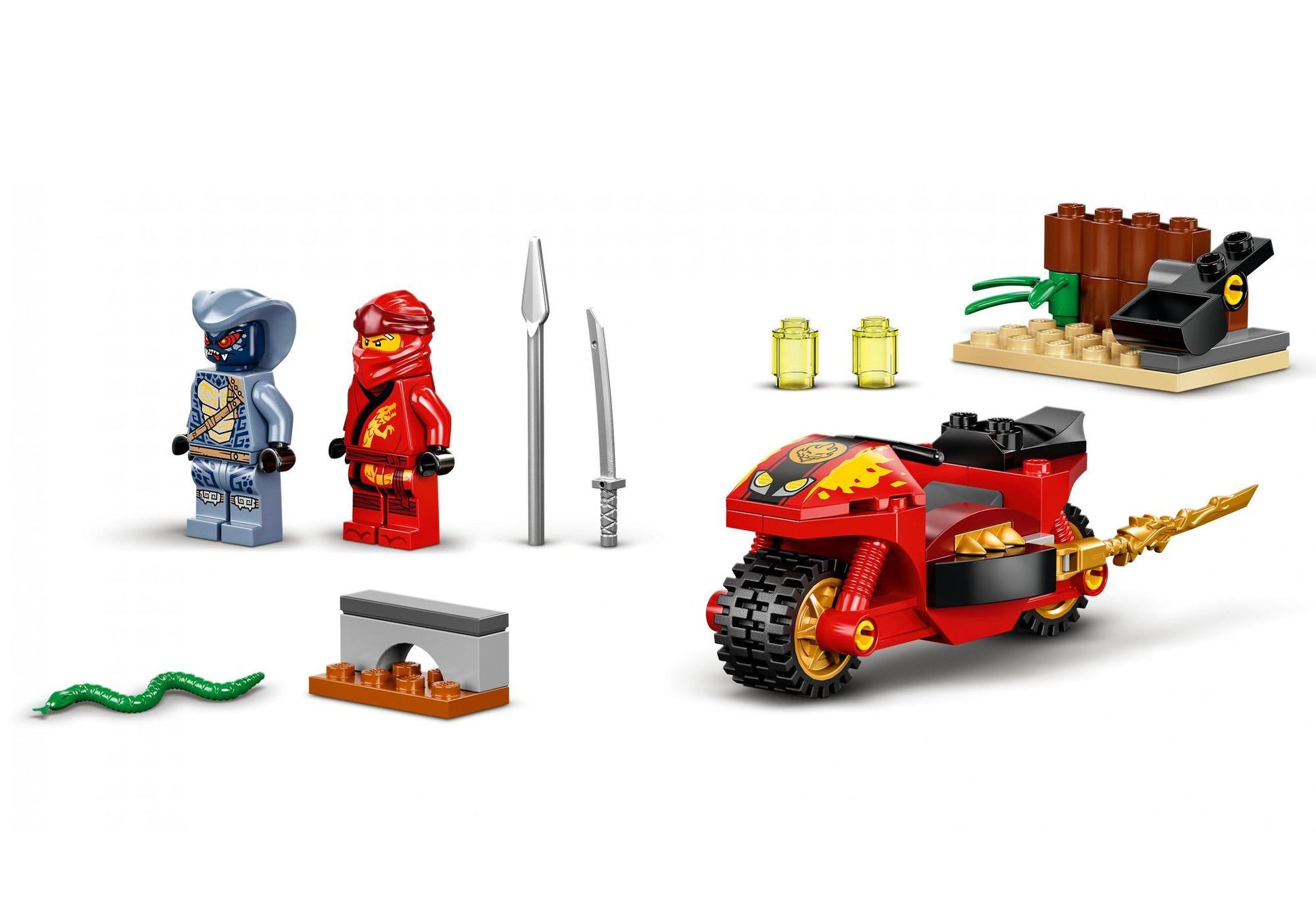 Lego 71734 Ninjago: Kais Feuer-Bike - plegobil