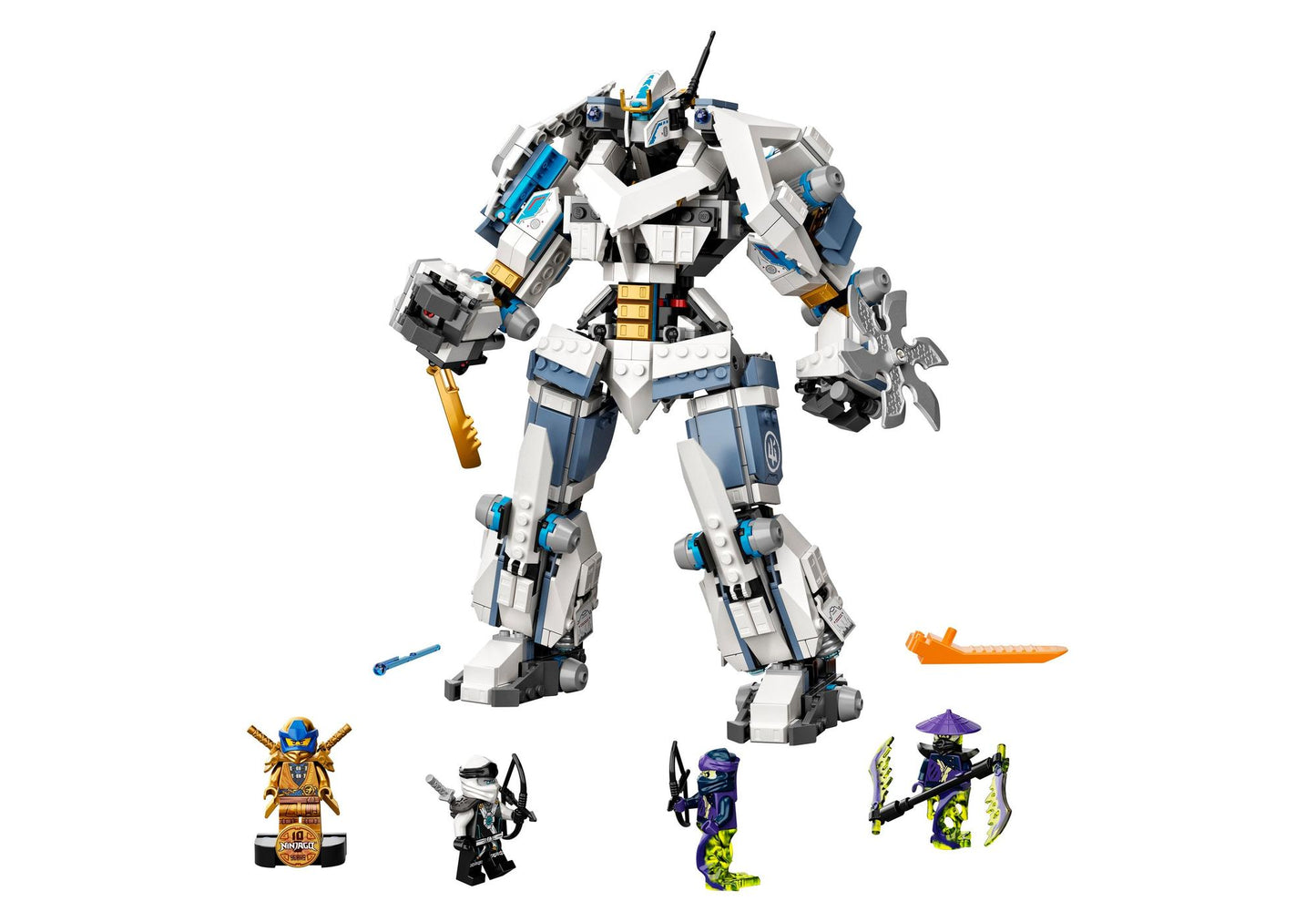 Lego 71738 Ninjago: Zanes Titan-Mech - plegobil