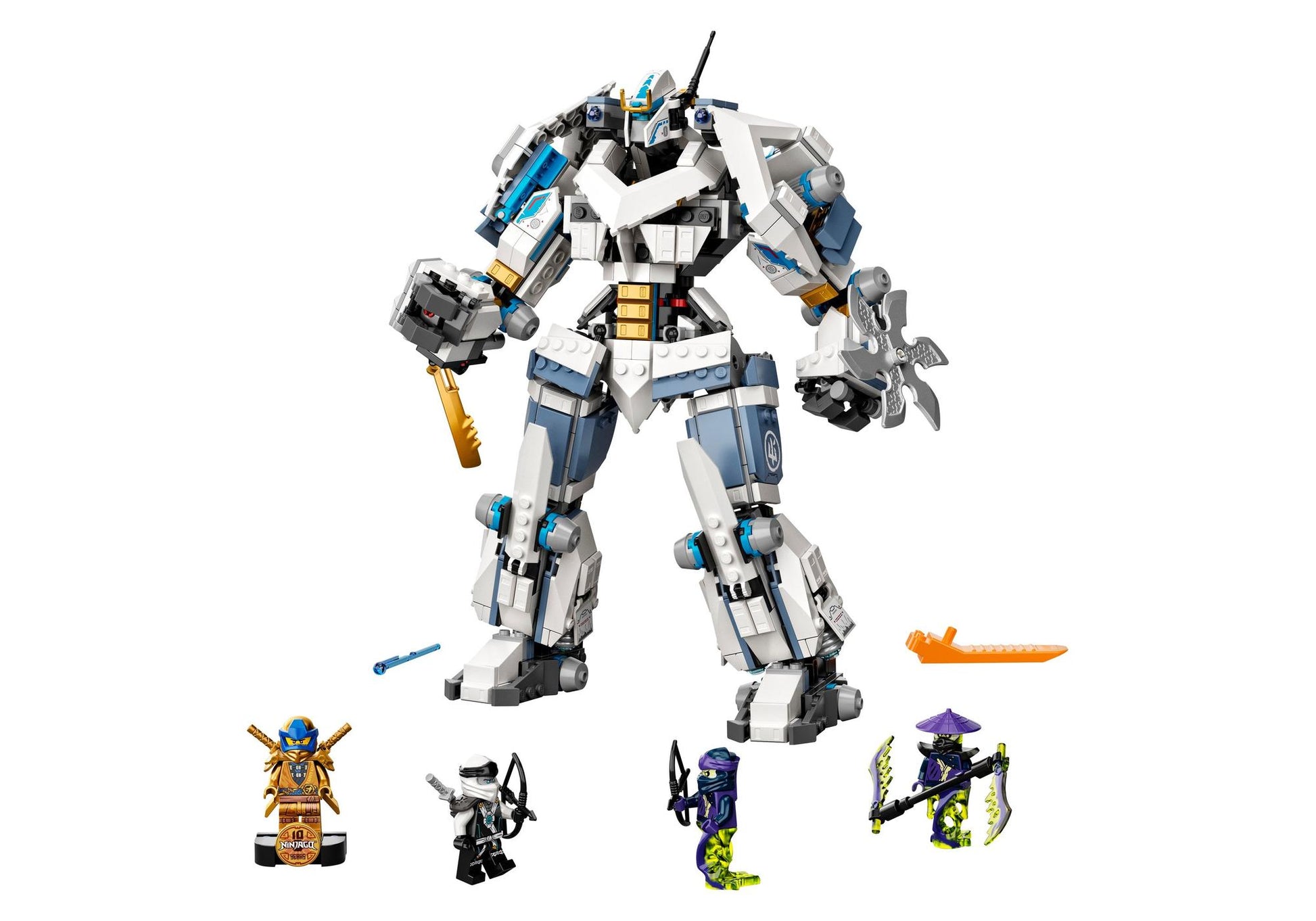 Lego 71738 Ninjago: Zanes Titan-Mech - plegobil