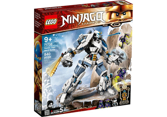Lego 71738 Ninjago: Zanes Titan-Mech - plegobil