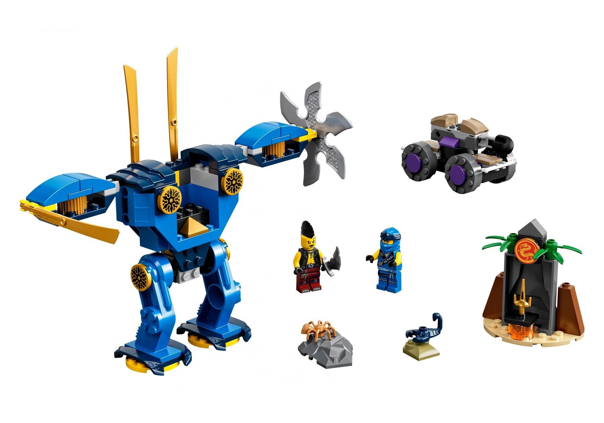 Lego 71740 Ninjago: Jays Elektro-Mech - plegobil