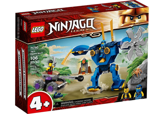 Lego 71740 Ninjago: Jays Elektro-Mech - plegobil