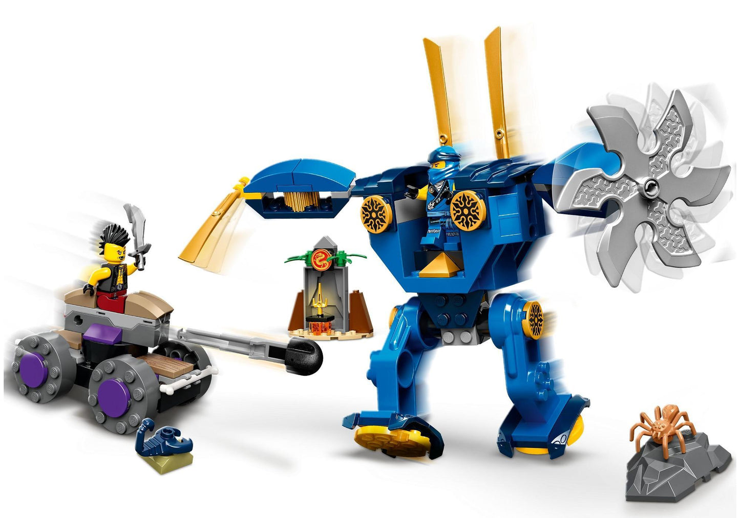 Lego 71740 Ninjago: Jays Elektro-Mech - plegobil