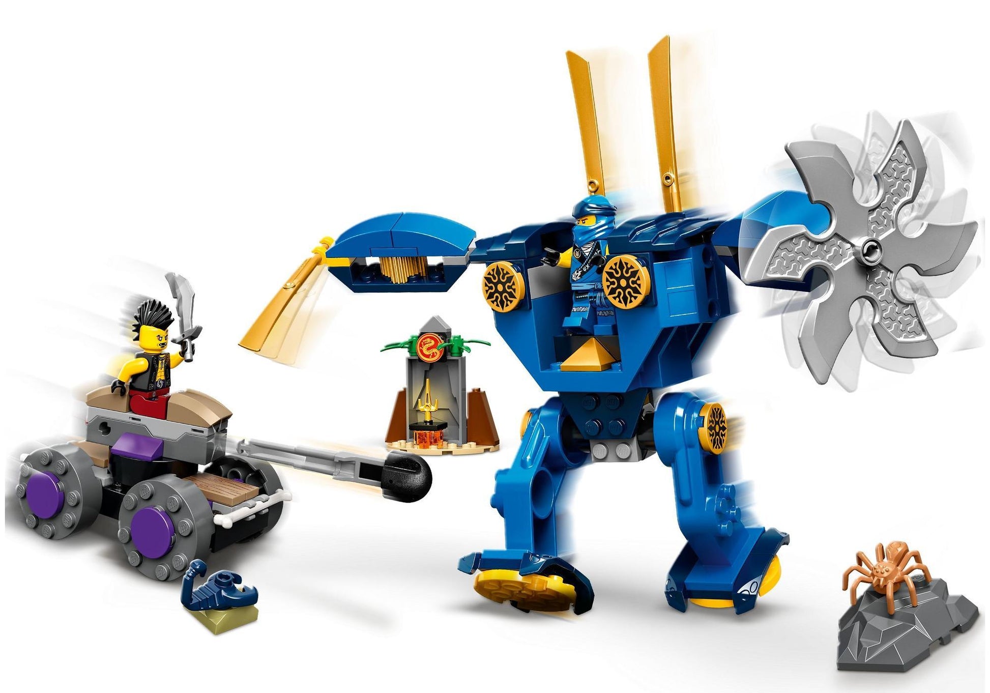 Lego 71740 Ninjago: Jays Elektro-Mech - plegobil