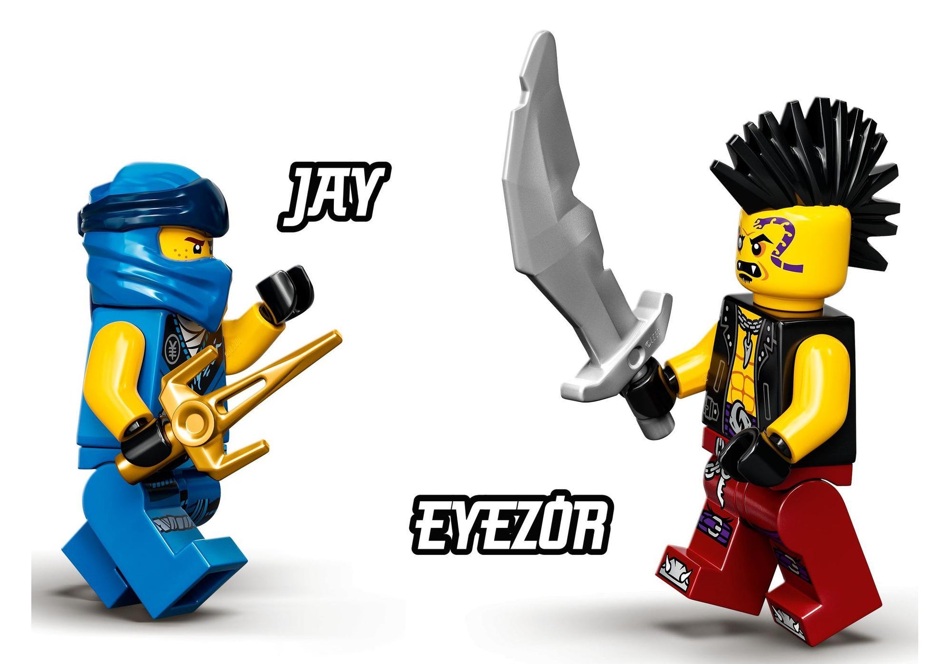 Lego 71740 Ninjago: Jays Elektro-Mech - plegobil