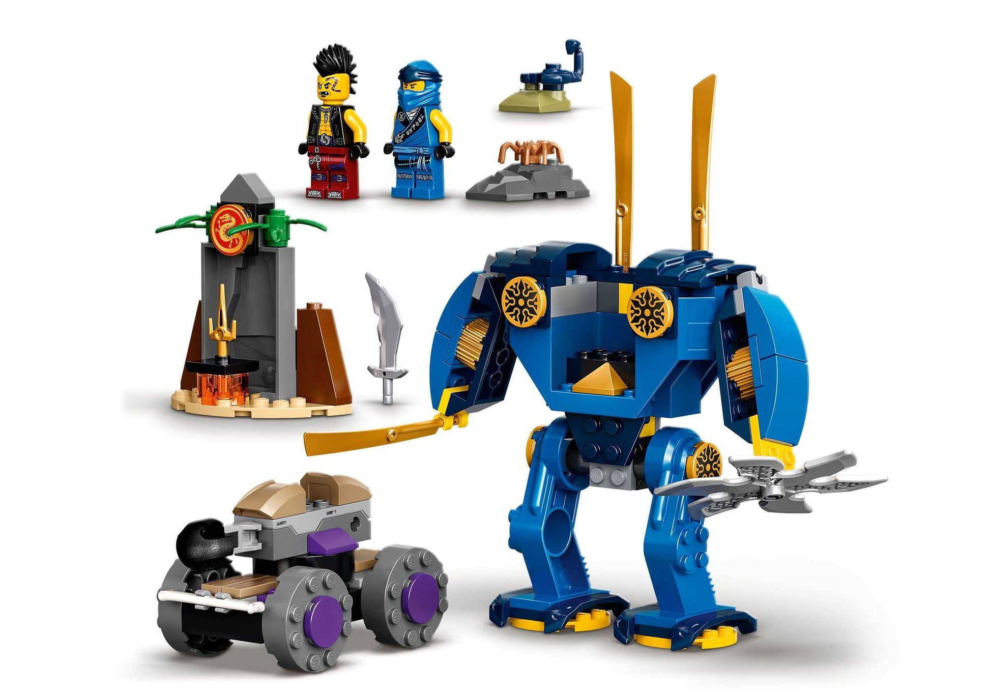 Lego 71740 Ninjago: Jays Elektro-Mech - plegobil