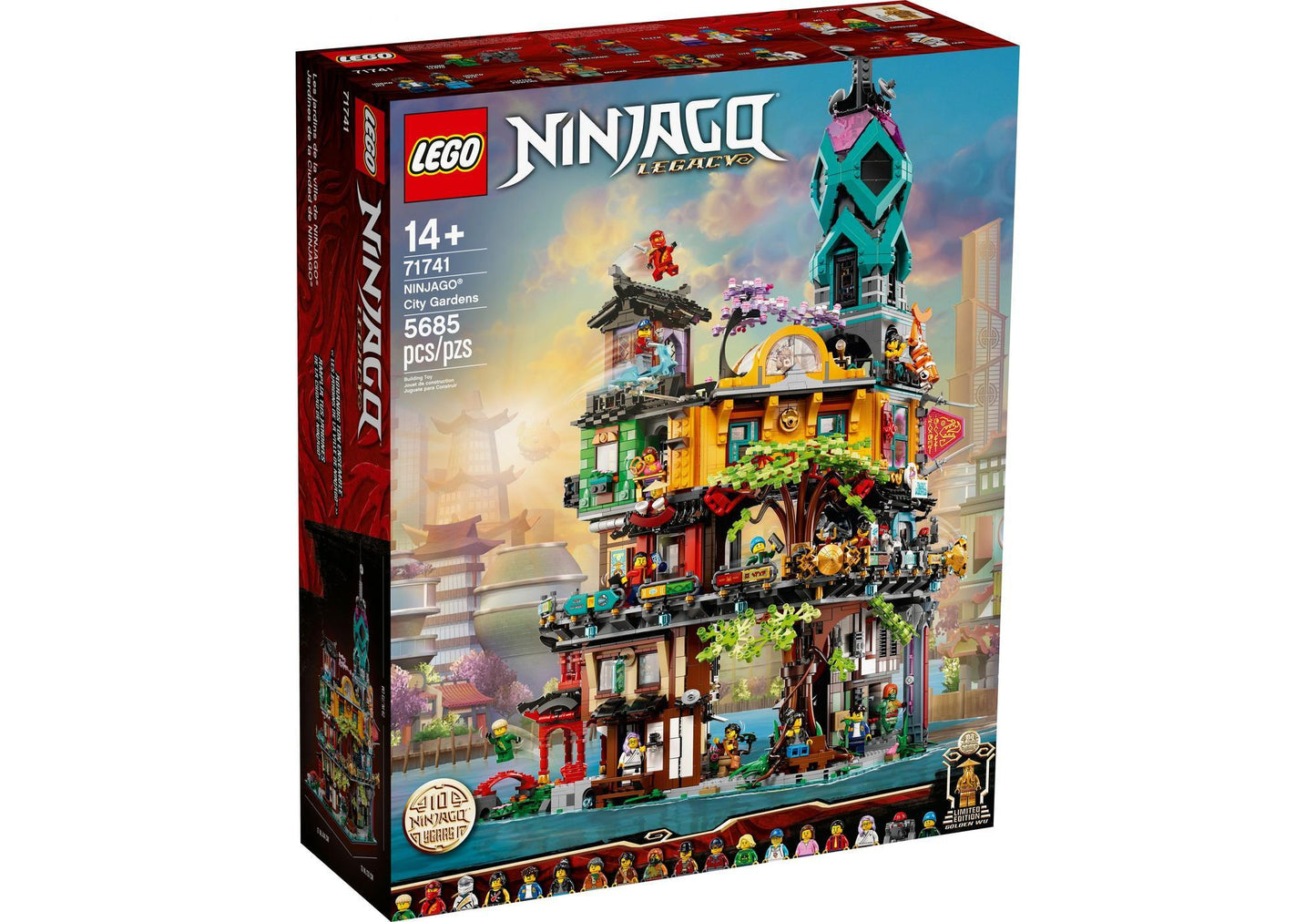 Lego 71741 Ninjago: Die Gärten von NINJAGO City - plegobil