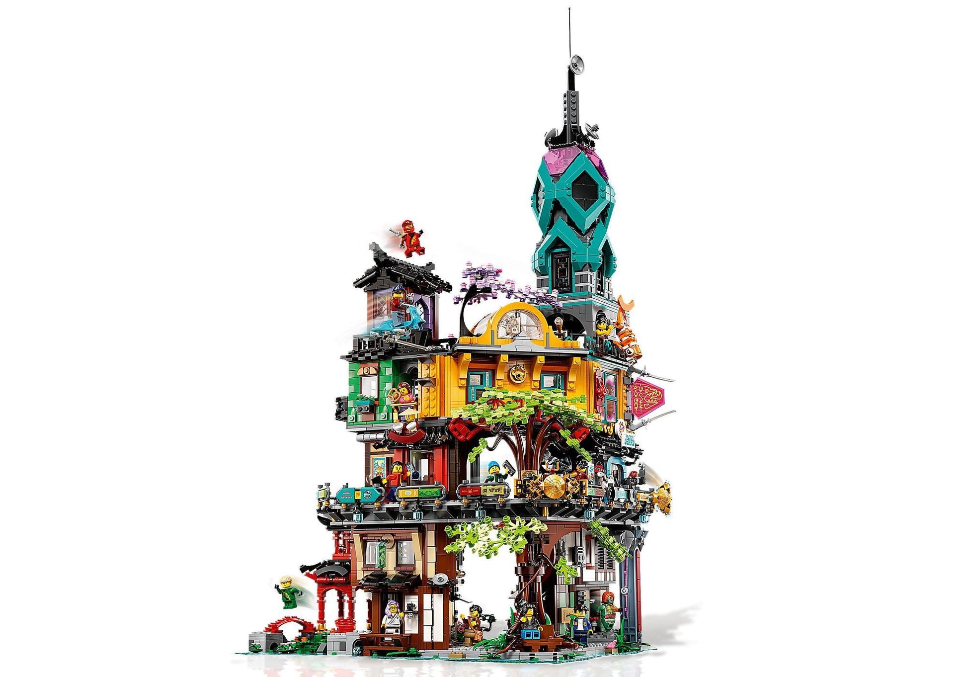 Lego 71741 Ninjago: Die Gärten von NINJAGO City - plegobil