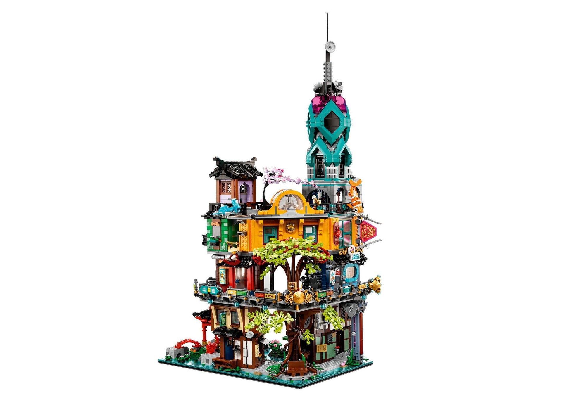 Lego 71741 Ninjago: Die Gärten von NINJAGO City - plegobil